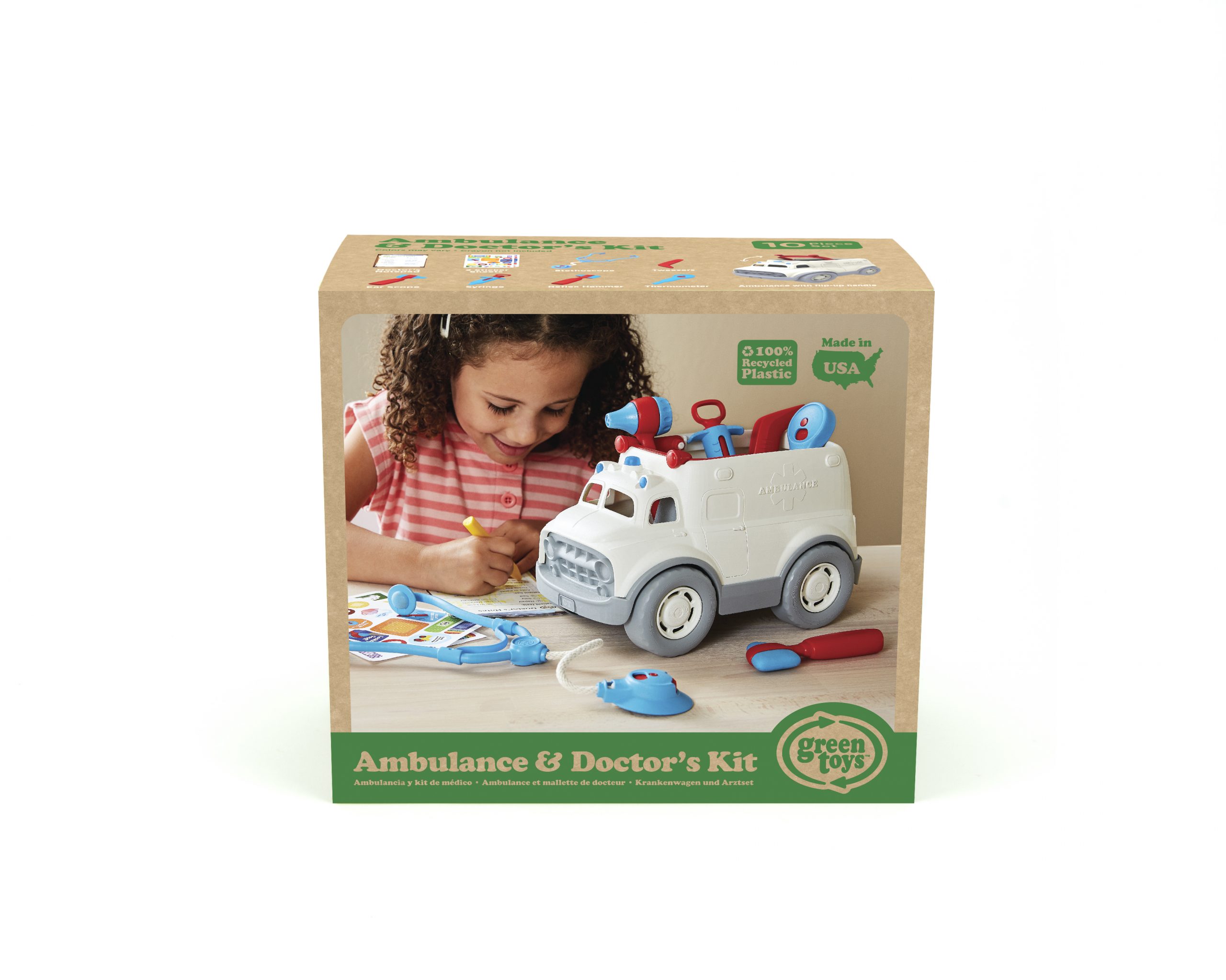 Green Toys Green Toys: Ασθενοφόρο και Σετ Γιατρού AMDK-1313