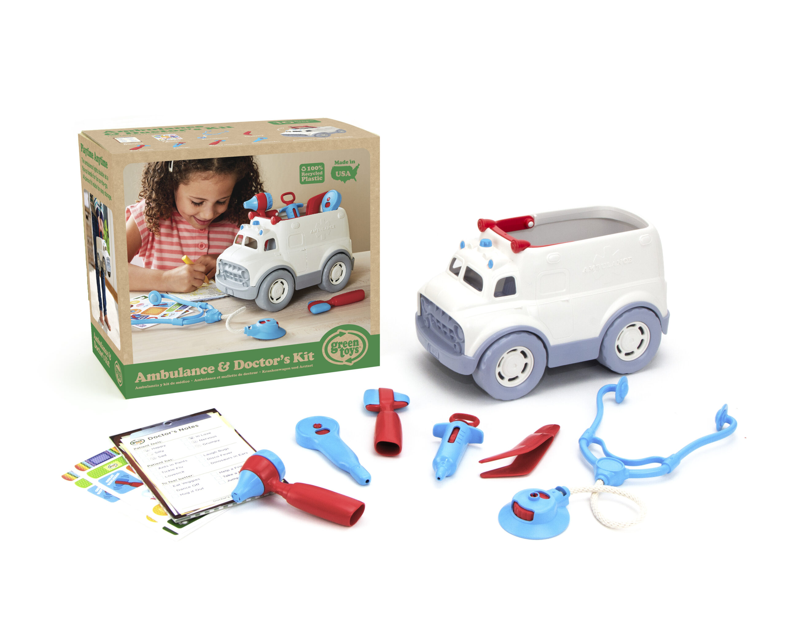 Green Toys: Ασθενοφόρο και Σετ Γιατρού AMDK-1313 φωτογραφία