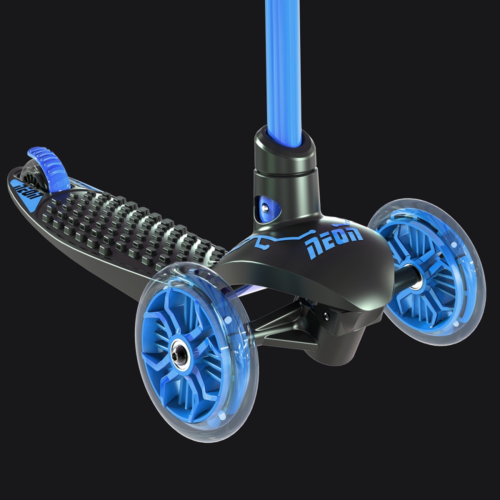 Πατίνι Neon Glider Blue με LED - Yvolution