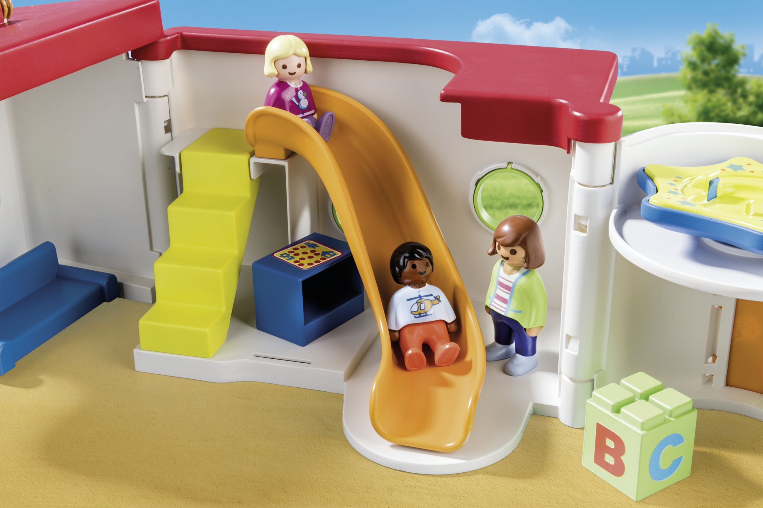 Playmobil 1.2.3  Παιδικός Σταθμός-Βαλιτσάκι 70399 - Playmobil, Playmobil 1.2.3