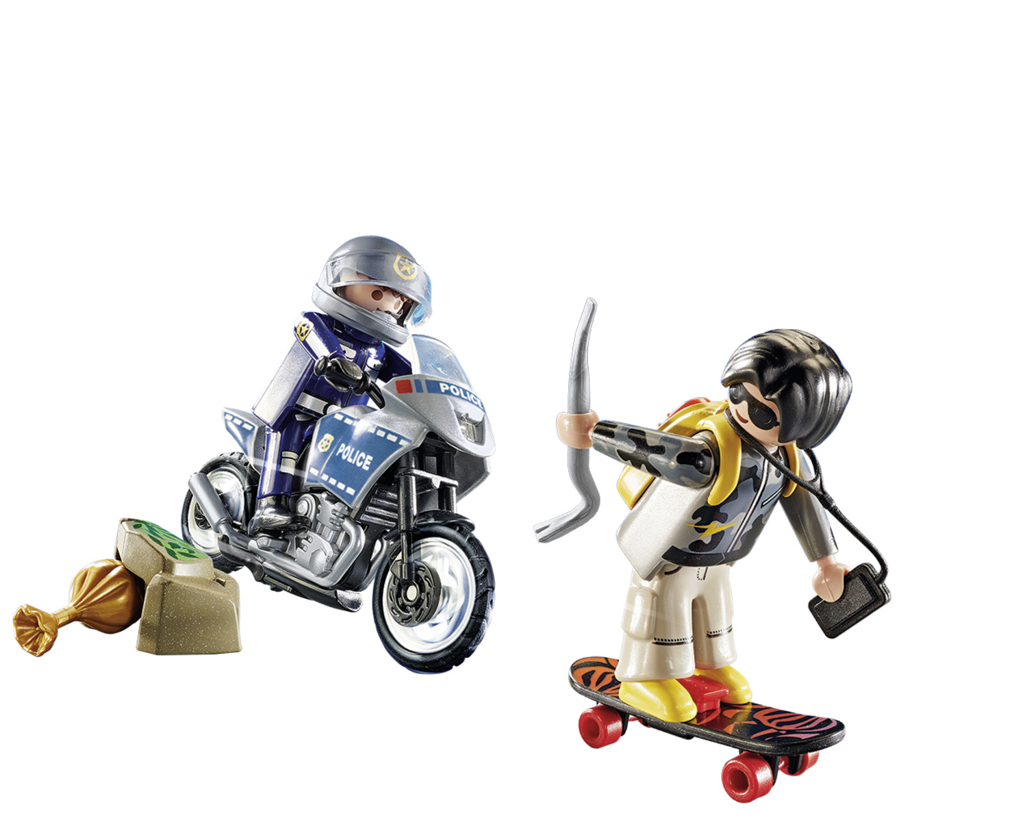 Playmobil City Action Starter Pack Αστυνομική καταδίωξη 70502 - Playmobil, Playmobil City Action