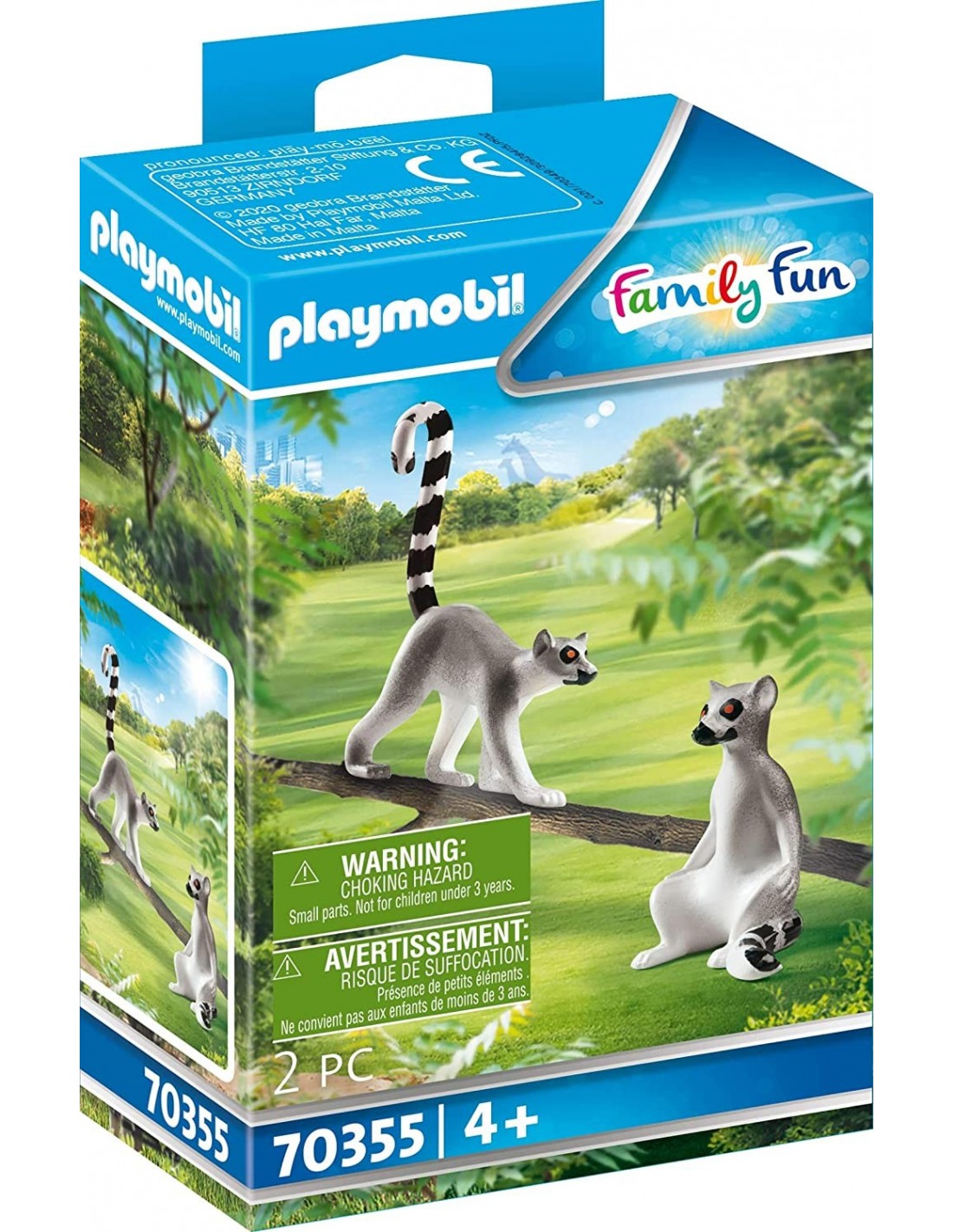 Playmobil Family Fun Δύο Λεμούριοι 70355 - Playmobil, Playmobil Family Fun