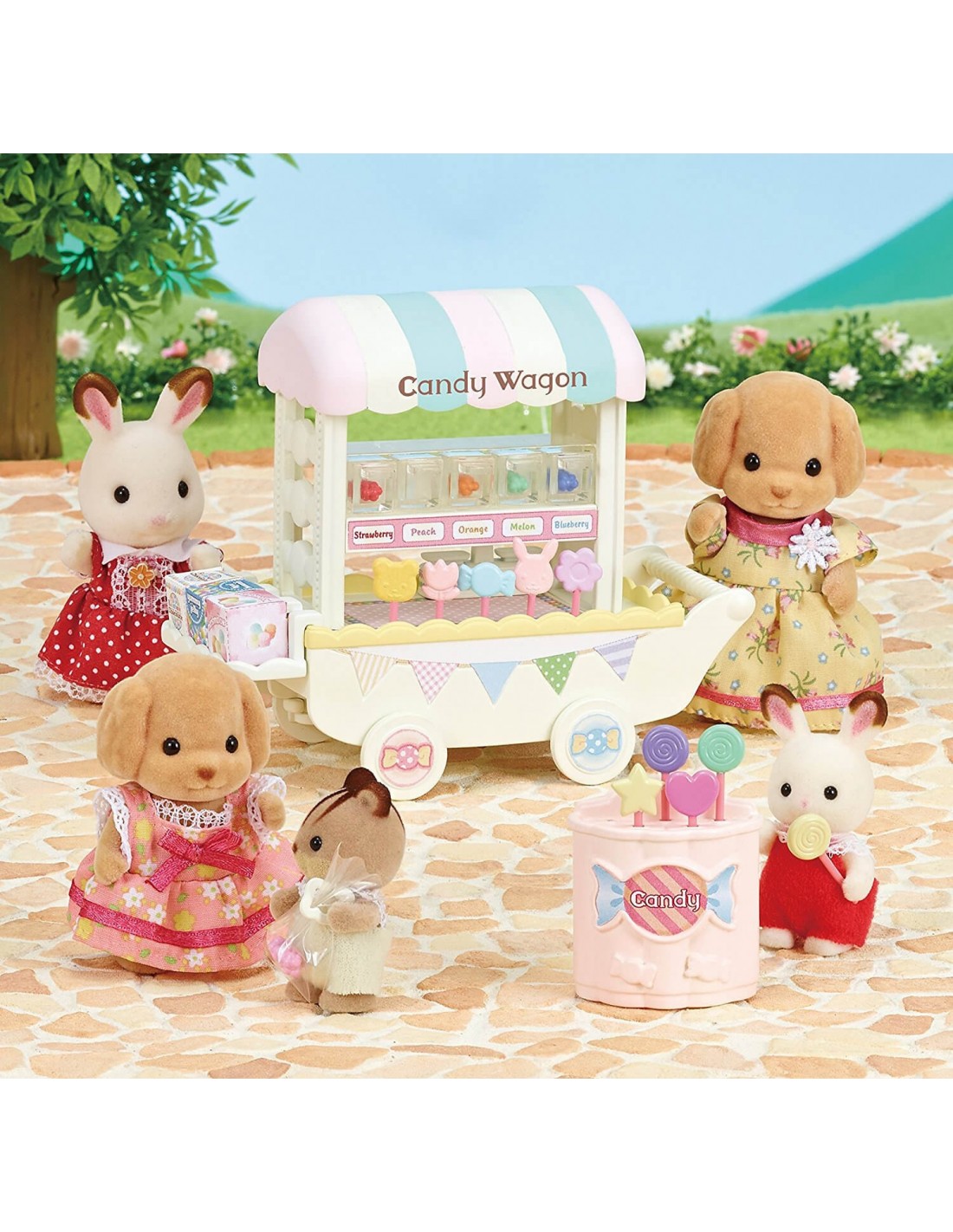 Sylvanian Families: Καρότσι Γλυκών Και Καραμέλας 5266 - Sylvanian Families