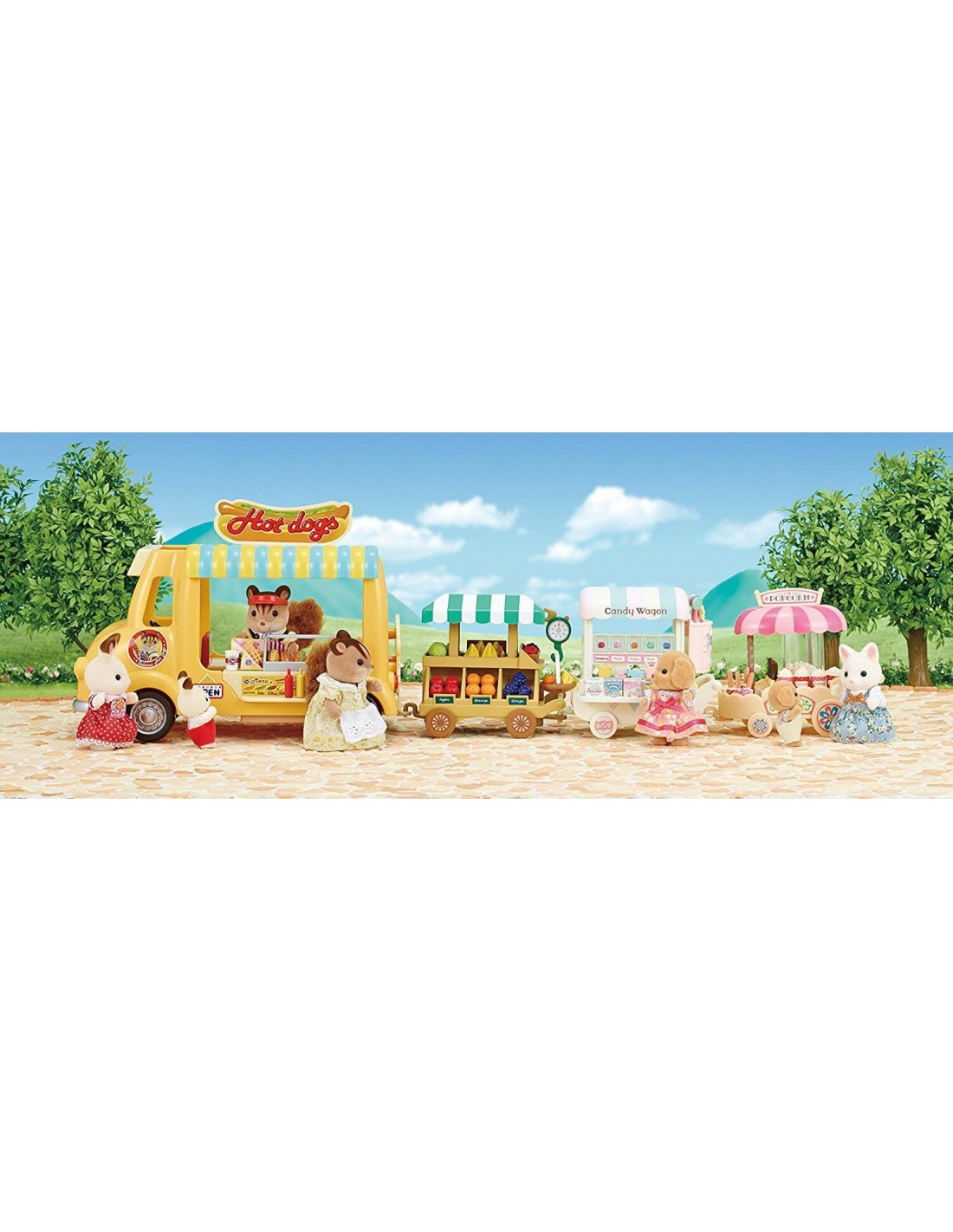 Sylvanian Families: Καρότσι Γλυκών Και Καραμέλας 5266 - Sylvanian Families
