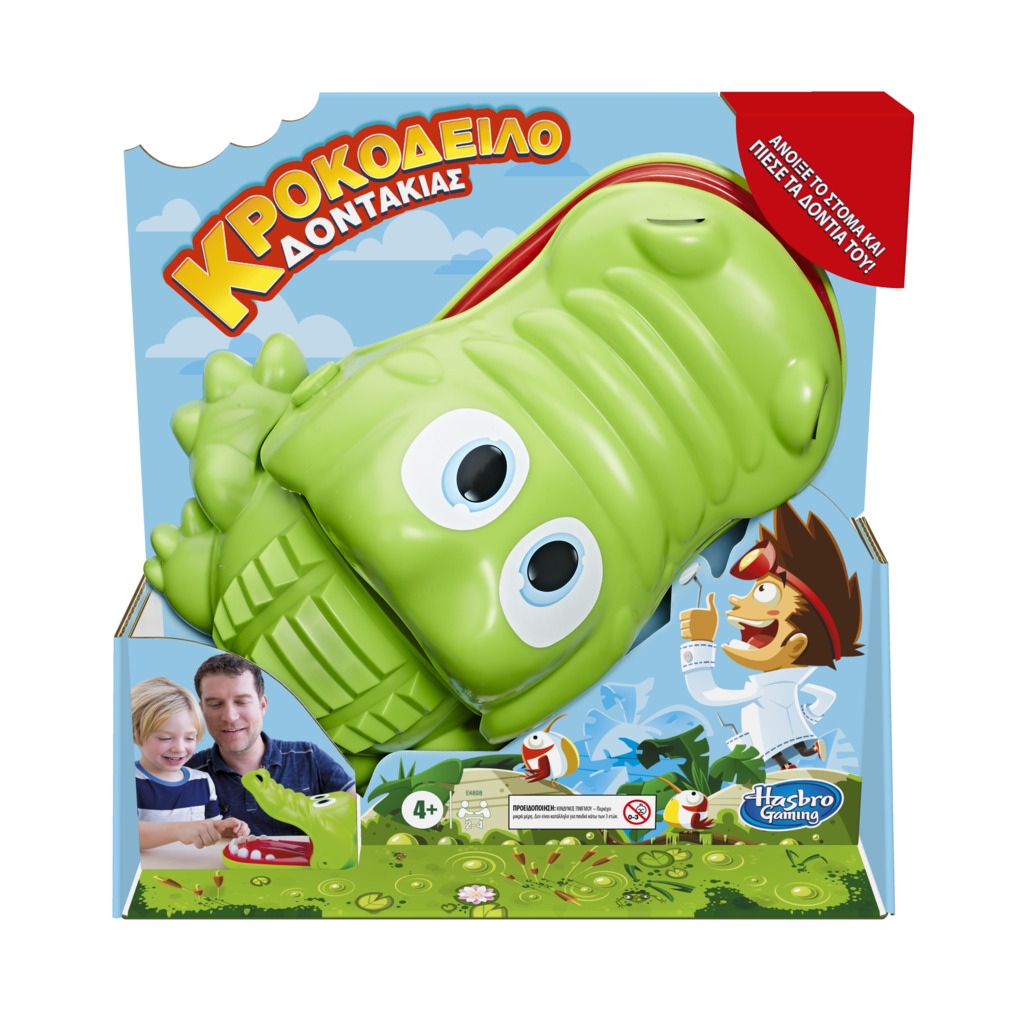 Hasbro Gaming Hasbro Επιτραπέζιο Κροκόδειλος Οδοντίατρος E4898