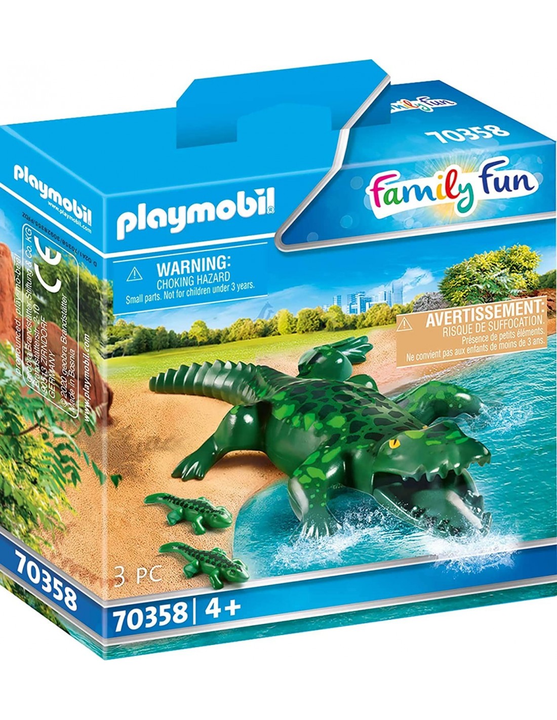 Playmobil Family Fun Αλιγάτορας Με Τα Μωρά Του 70358 - Playmobil, Playmobil Family Fun