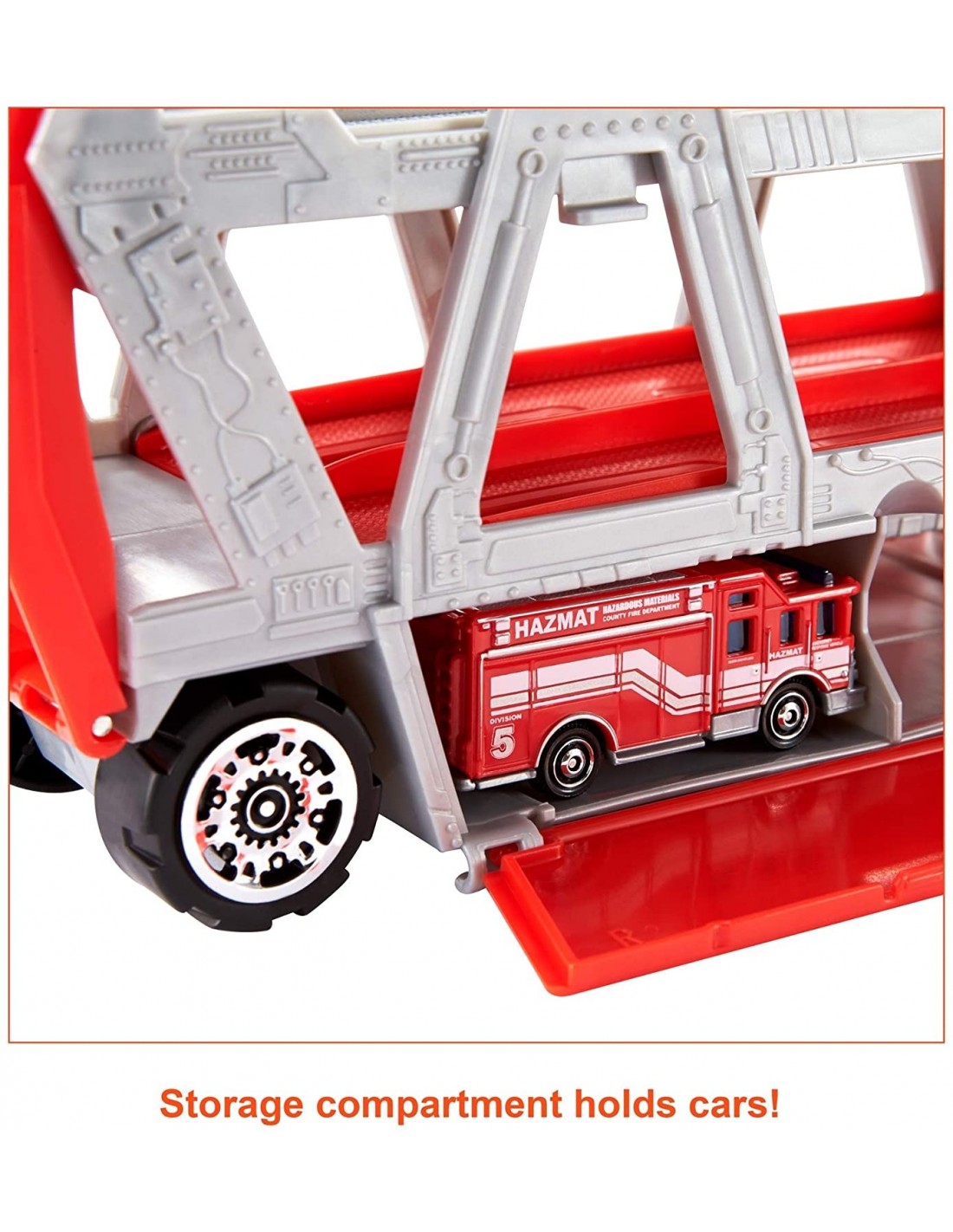 Matchbox Fire Rescue Hauler Πυροσβεστική Νταλίκα GWM23 - Matchbox