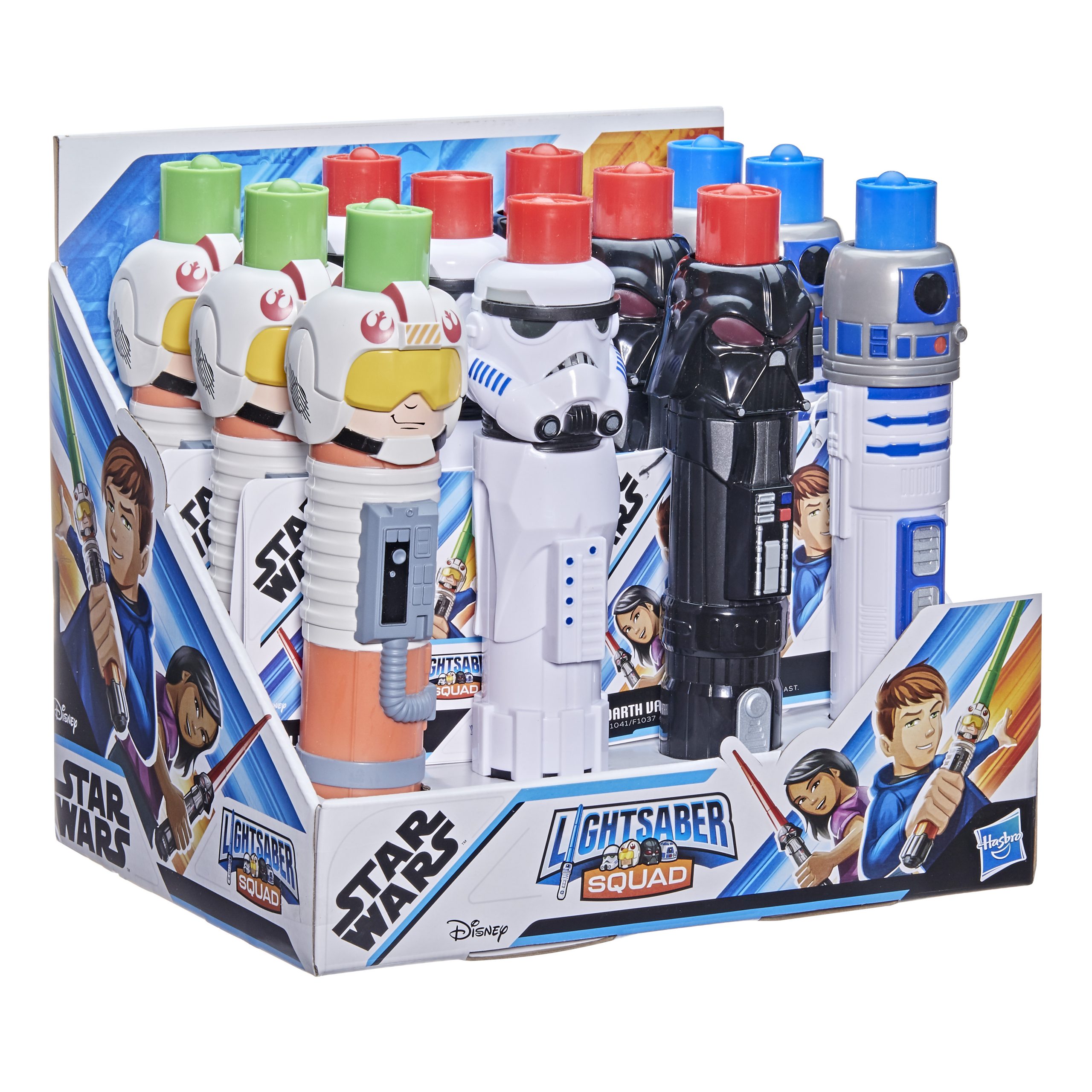Star Wars Lightsaber Squad R2-D2 Extendable Blue Lightsaber F1037 F1037 - Star Wars