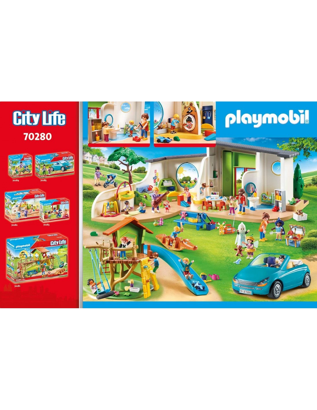 Playmobil City Life Νηπιαγωγείο Ουράνιο Τόξο 70280 - Playmobil, Playmobil City Life