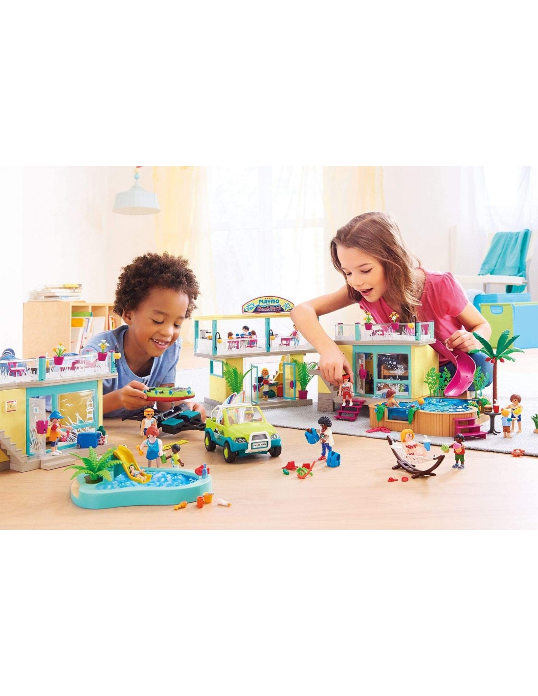 Playmobil Family Fun Παραθαλάσσιο Ξενοδοχείο 70434 - Playmobil, Playmobil Family Fun