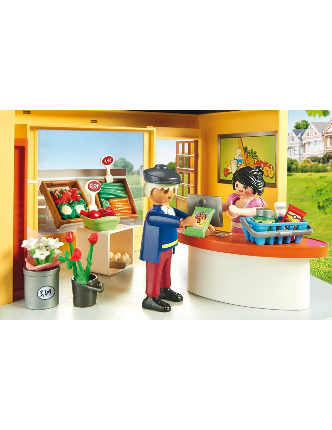 Playmobil City Life My Pretty Play-Mini Market Το Σούπερ Μάρκετ Μου 70375 - Playmobil, Playmobil City Life
