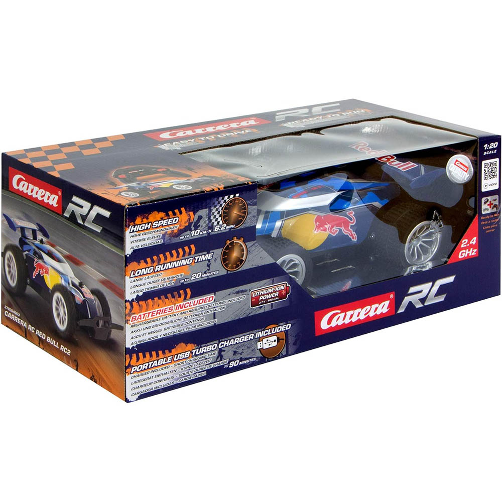 Carrera R/C Car: 2.4GHz Red Bull NX1 (1:16) 370162121 - Carrera