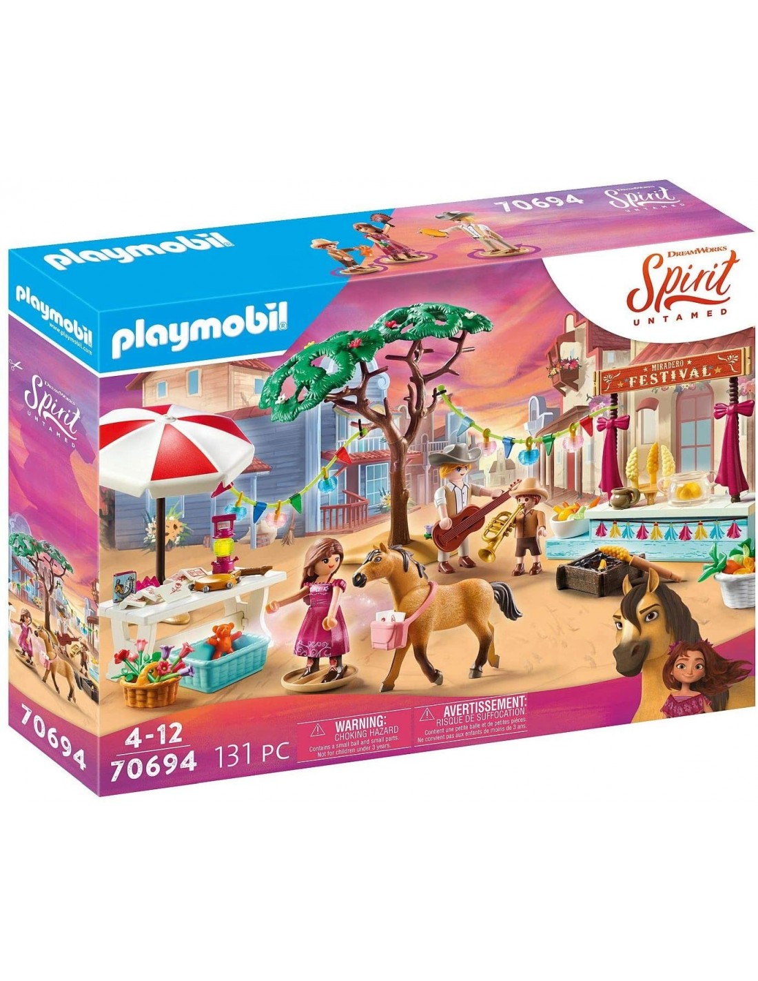 Playmobil Spirit Φεστιβάλ Στο Miradero 70694 - Playmobil, Playmobil Spirit