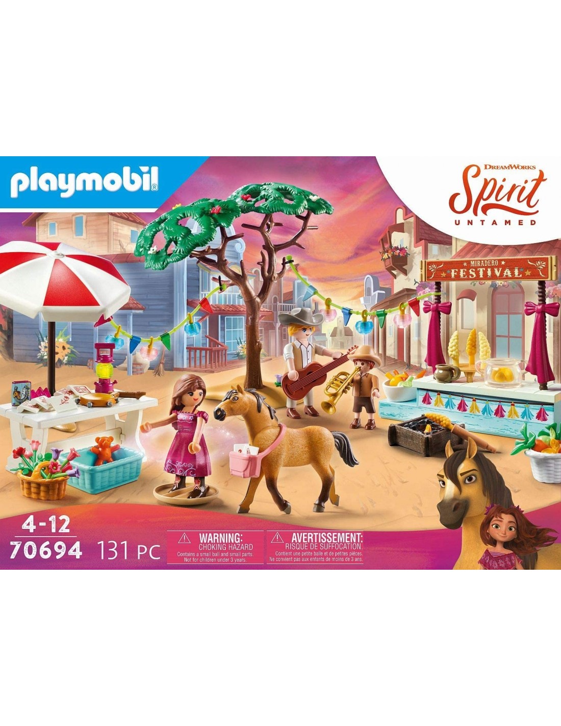 Playmobil Spirit Φεστιβάλ Στο Miradero 70694 - Playmobil, Playmobil Spirit