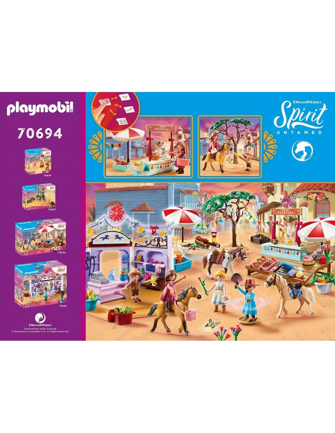 Playmobil Spirit Φεστιβάλ Στο Miradero 70694 - Playmobil, Playmobil Spirit