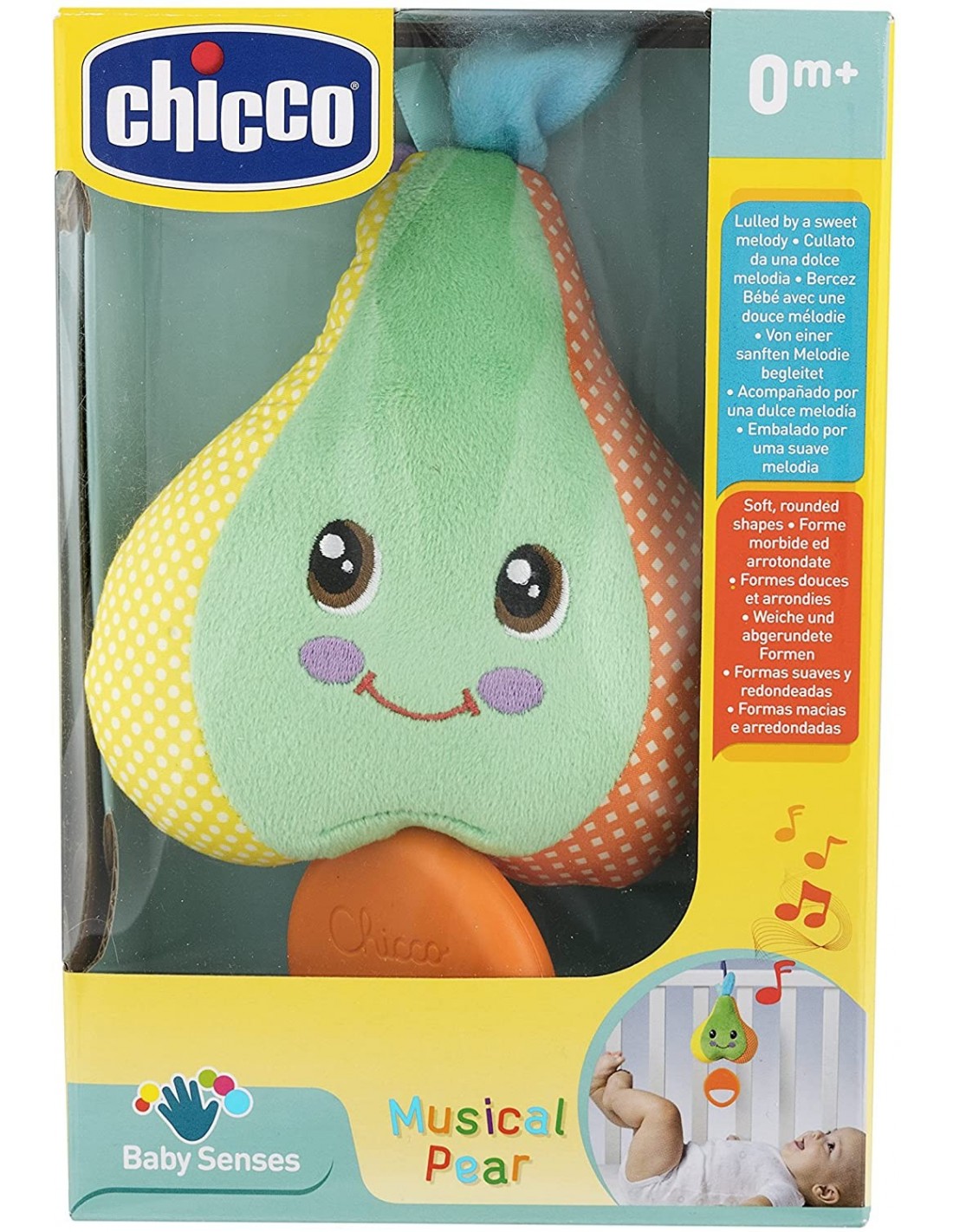Chicco Παιχνίδι Κούνιας Μουσικό Αχλαδάκι Y01-09304-00 - Chicco