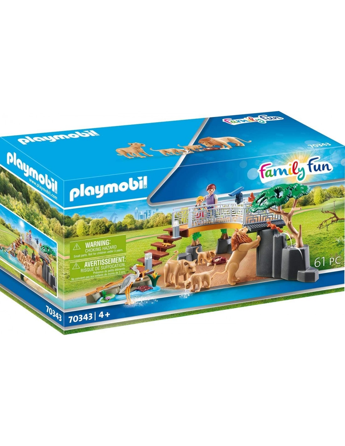Playmobil Family Fun Οικογένεια Λιονταριών 70343 - Playmobil, Playmobil Family Fun