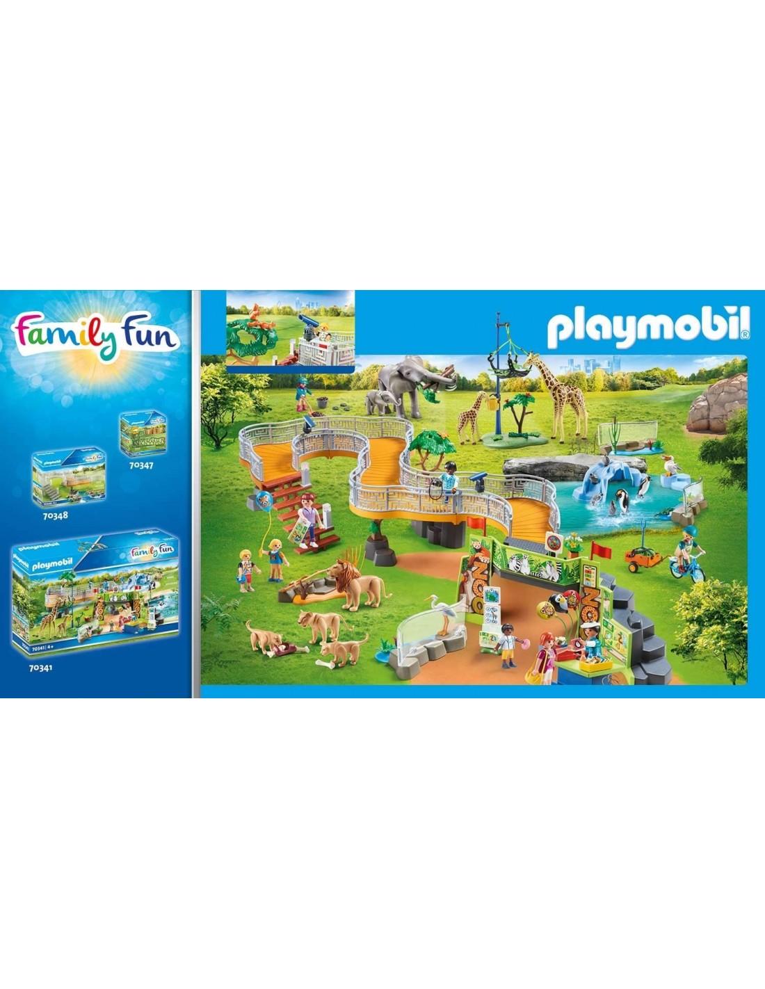 Playmobil Family Fun Οικογένεια Λιονταριών 70343 - Playmobil, Playmobil Family Fun