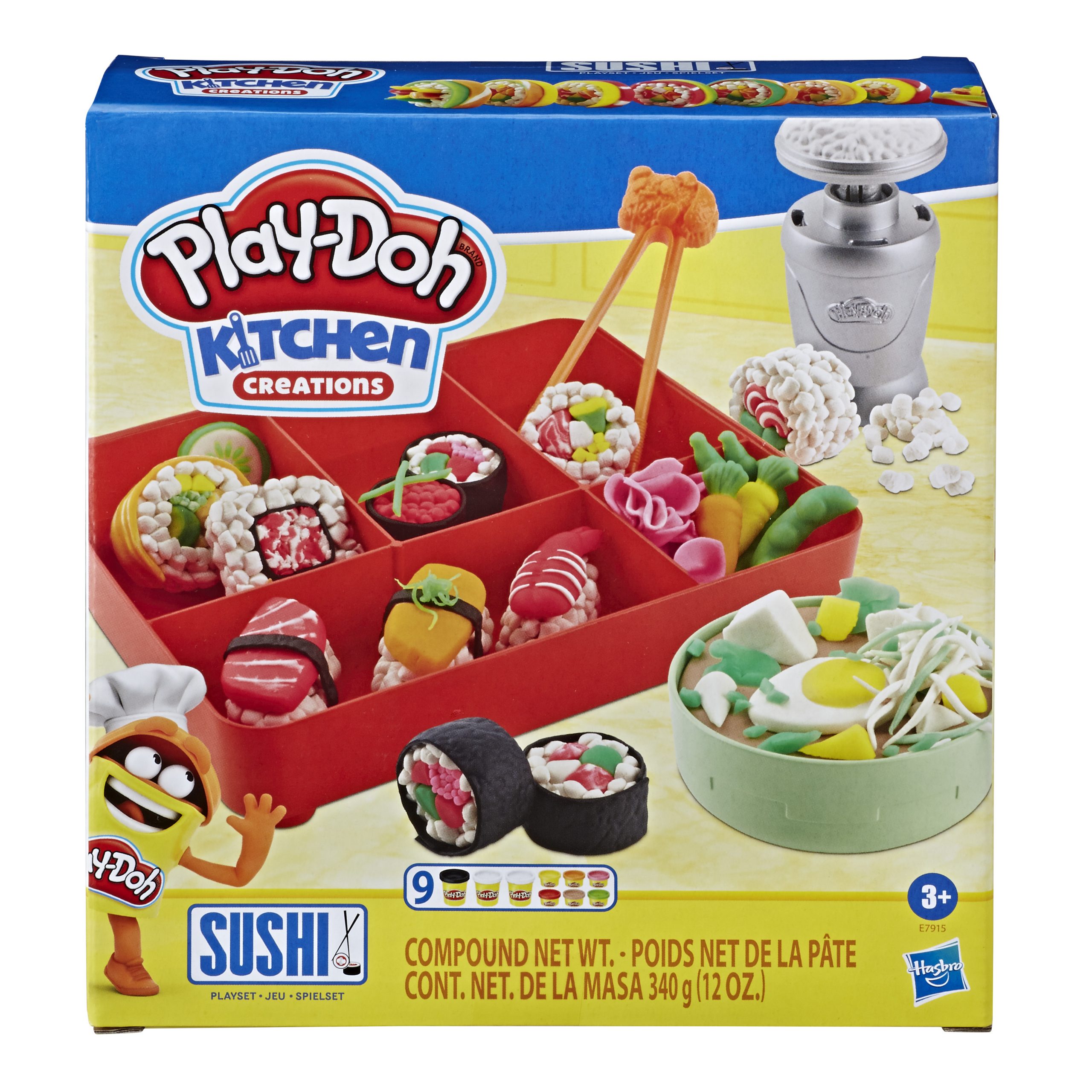 Playdoh Sushi Playset E7915 E7915 - Play-Doh
