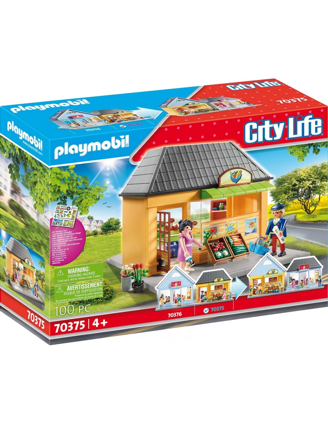 Playmobil City Life My Pretty Play-Mini Market Το Σούπερ Μάρκετ Μου 70375 - Playmobil, Playmobil City Life