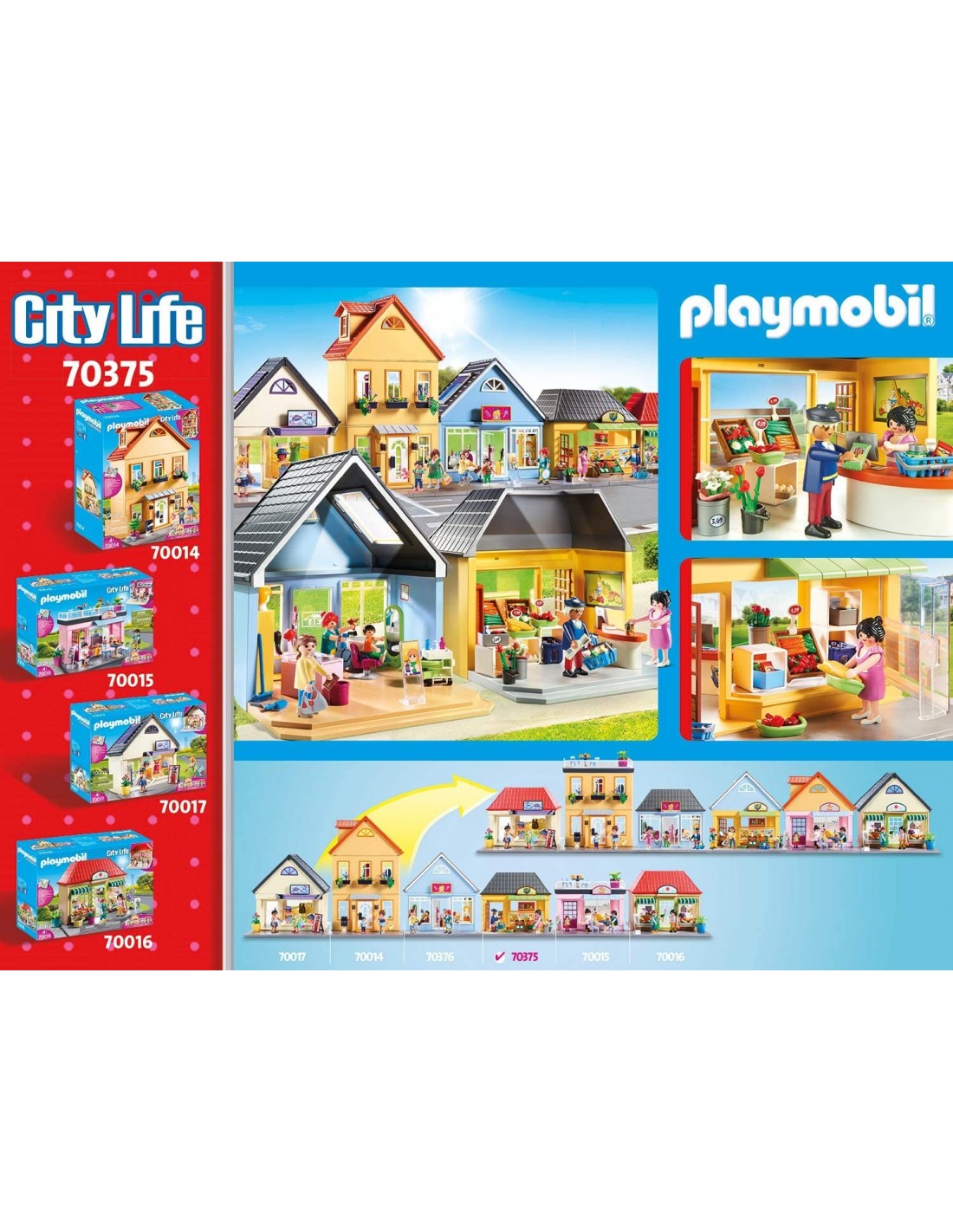 Playmobil City Life My Pretty Play-Mini Market Το Σούπερ Μάρκετ Μου 70375 - Playmobil, Playmobil City Life