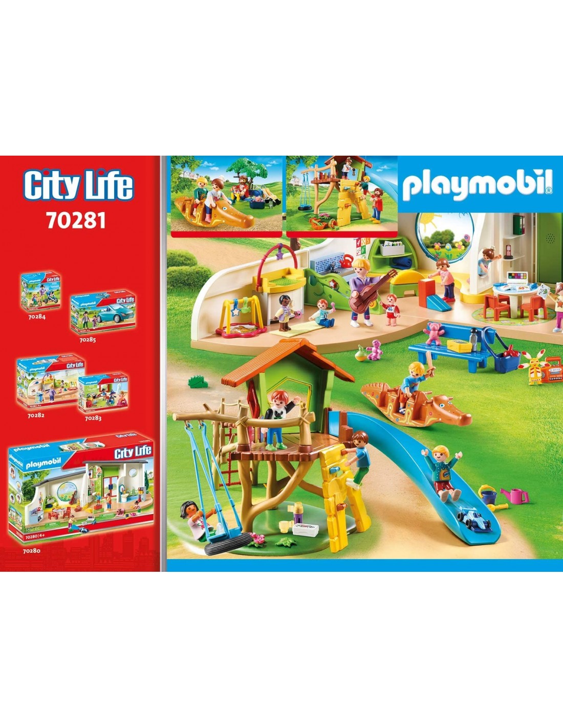 Playmobil City Life Διασκέδαση Στην Παιδική Χαρά 70281 - Playmobil, Playmobil City Life