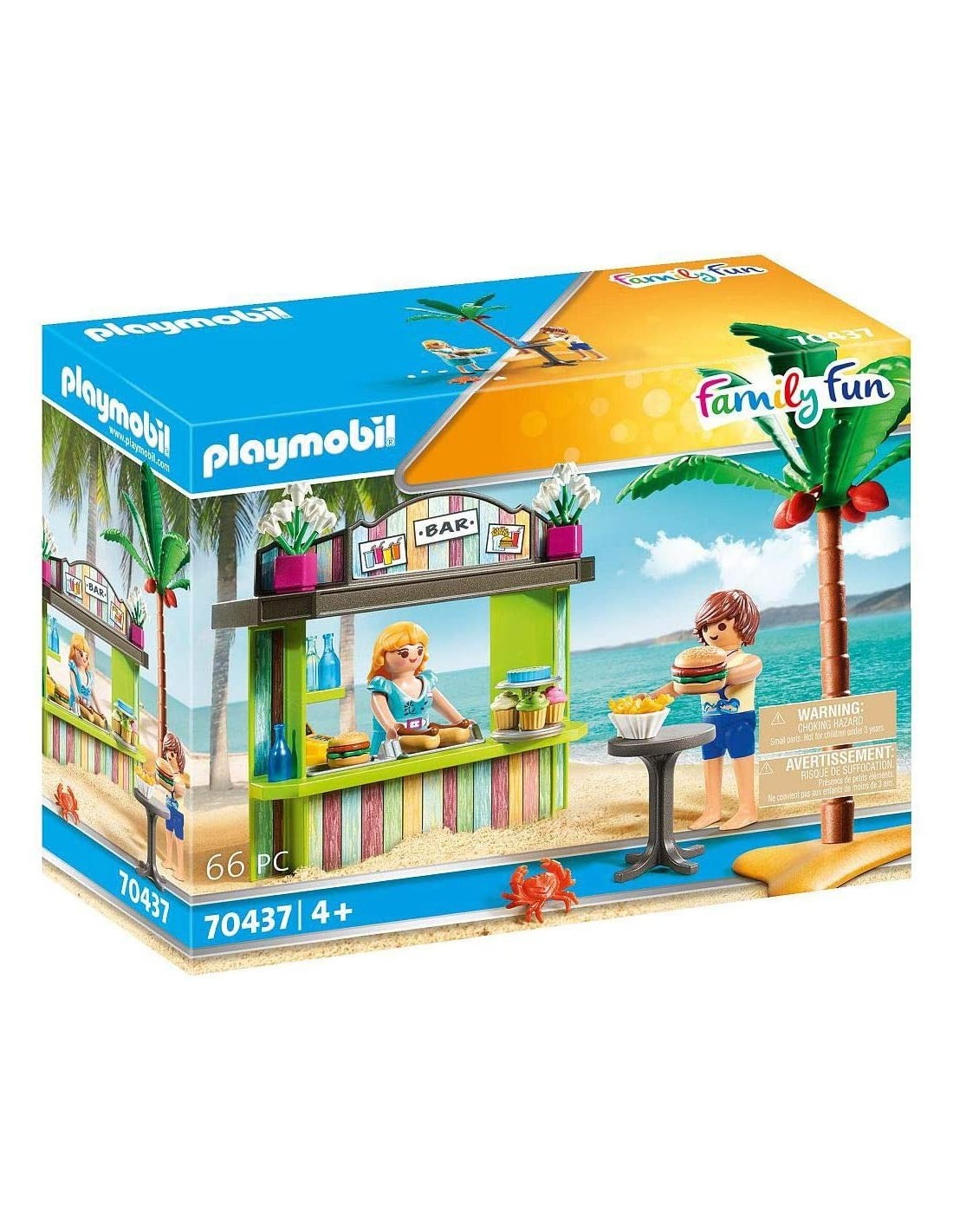 Playmobil Family Fun Beach Bar 70437 - Playmobil, Playmobil Family Fun