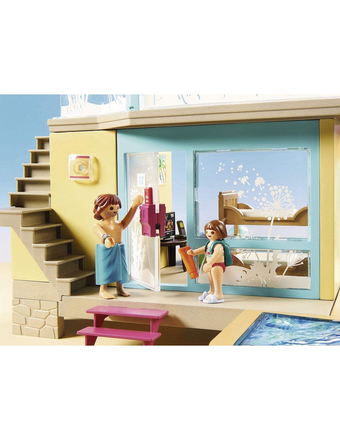 Playmobil Family Fun Μπανγκαλόου Με Πισίνα 70435 - Playmobil, Playmobil Family Fun