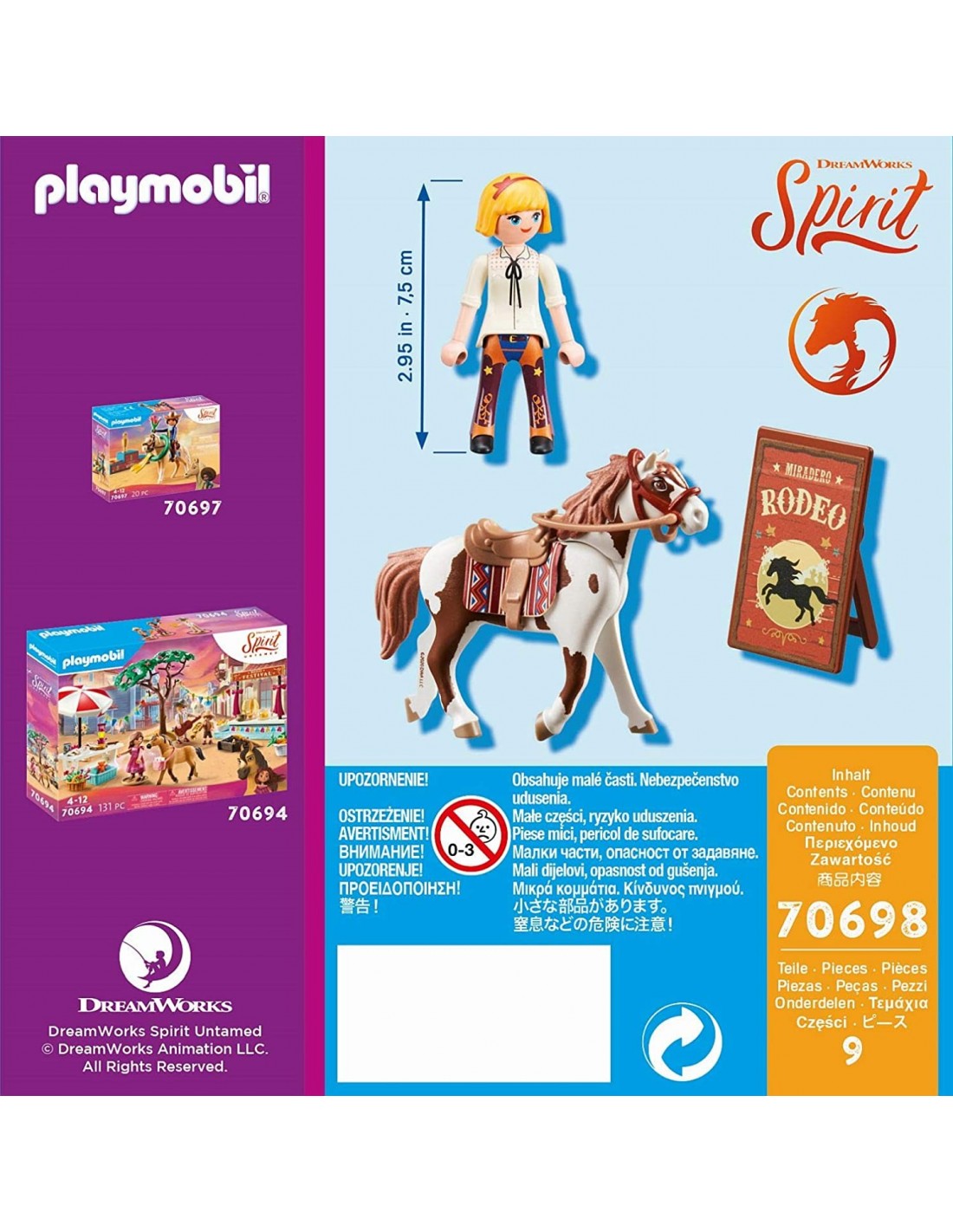 Playmobil Spirit H Άμπιγκεϊλ Στο Rodeo 70698 - Playmobil, Playmobil Spirit