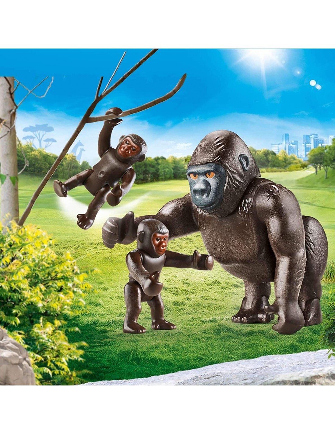 Playmobil Family Fun Οικογένεια Από Γορίλλες 70360 - Playmobil, Playmobil Family Fun