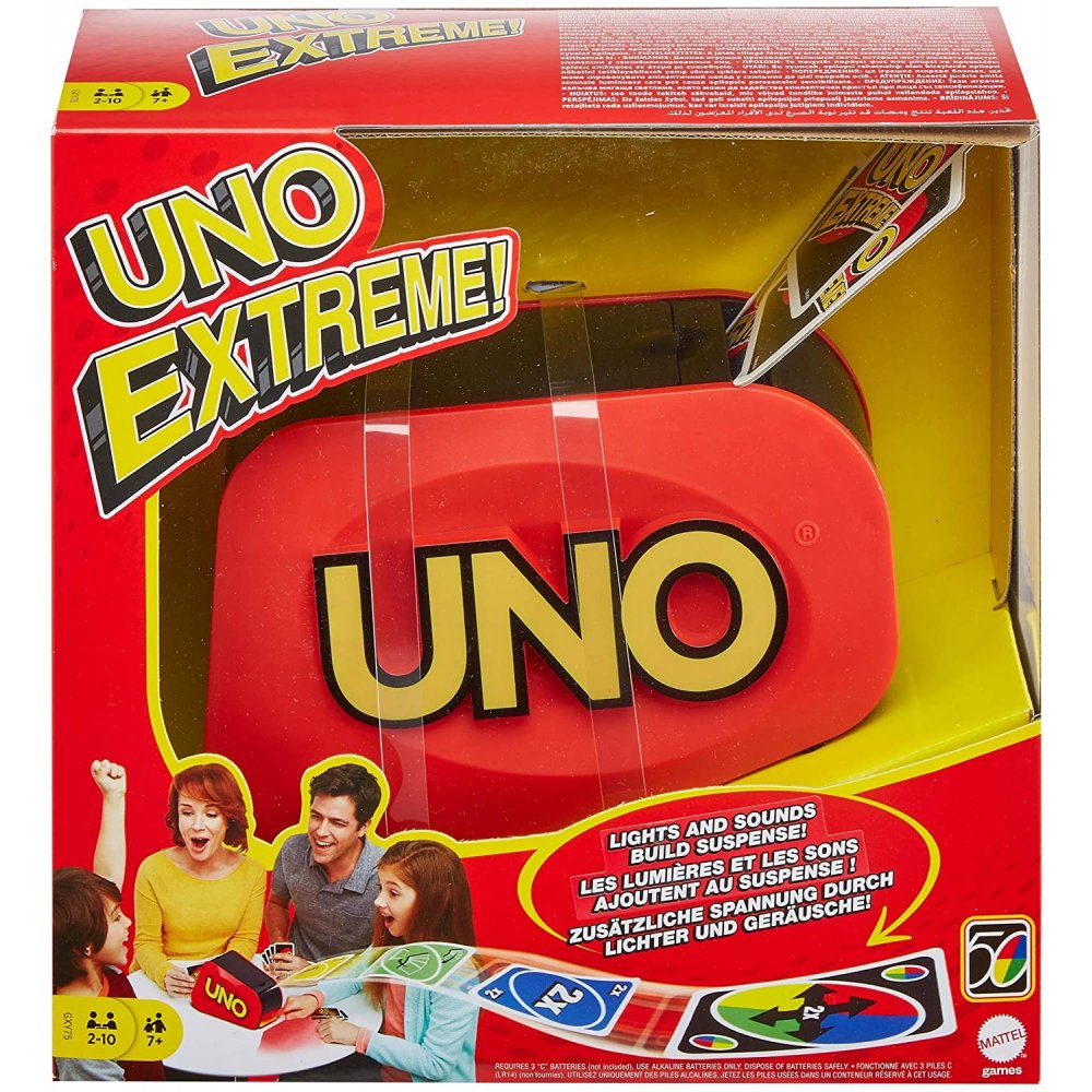 Mattel Games Επιτραπέζιο Uno Extreme Refresh GXY75