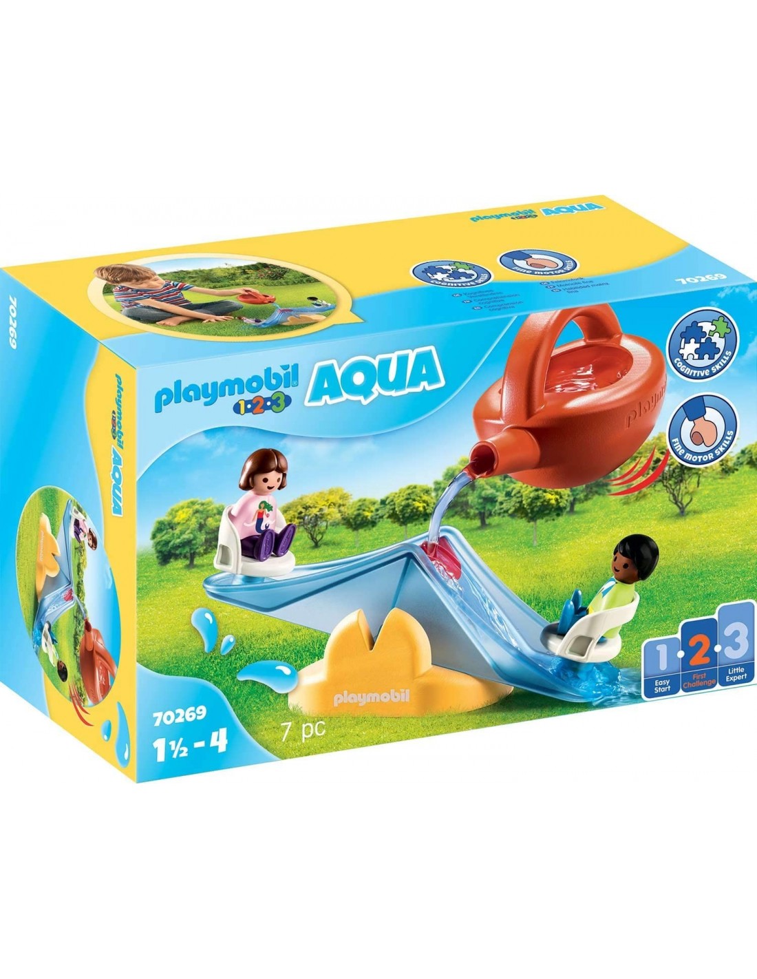 Playmobil 1.2.3 Acqua Νεροτραμπάλα 70269 - Playmobil, Playmobil 1.2.3