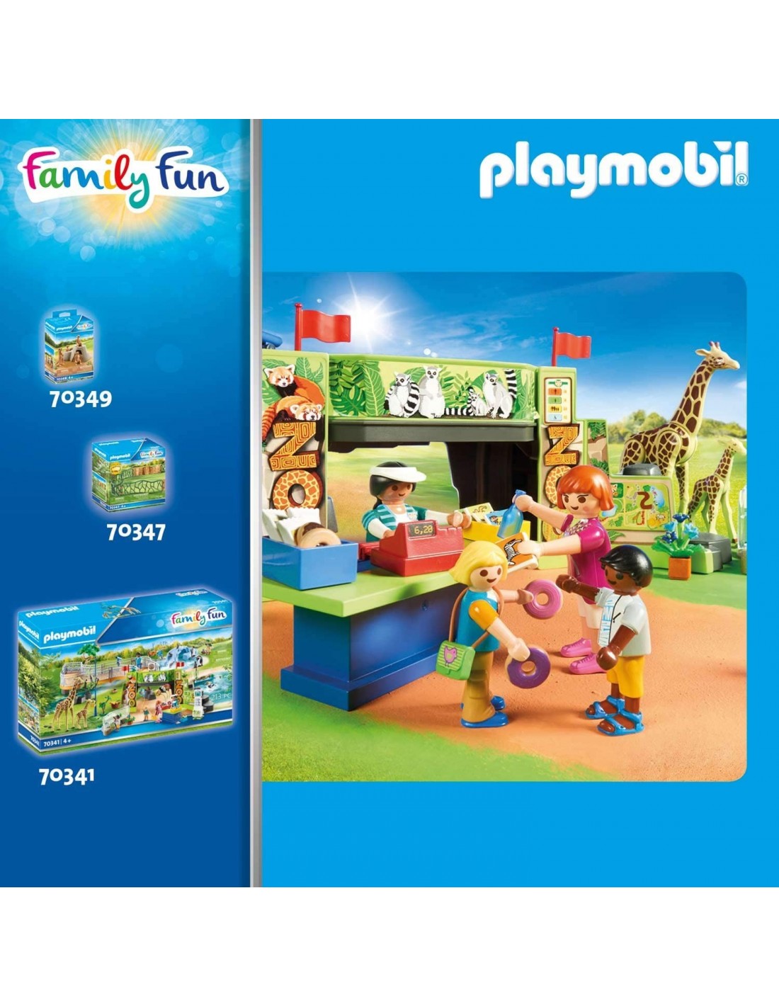 Playmobil Family Fun Δύο Ζέβρες Με Το Μικρό Τους 70356 - Playmobil, Playmobil Family Fun