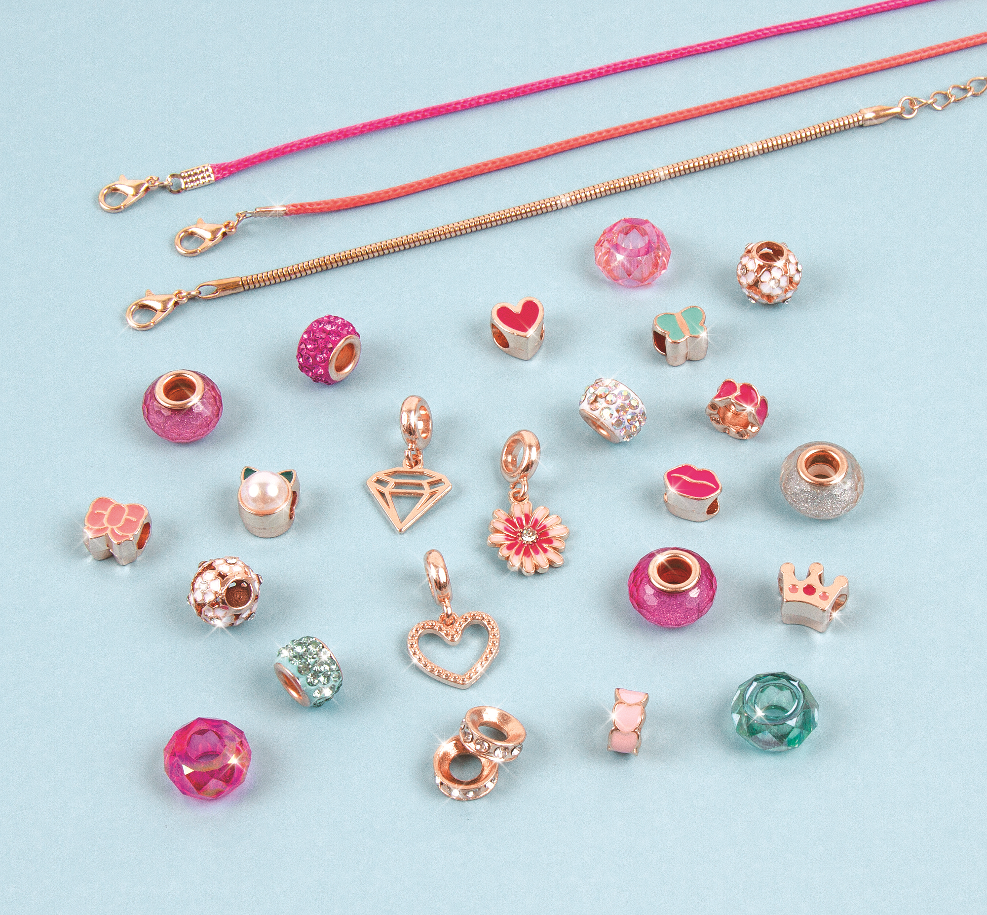 Make it Real - Halo Charms Bracelets: Think Pink (1722) - Make it Real