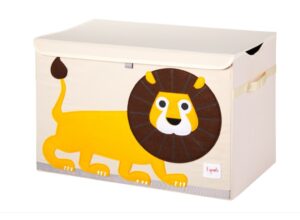 3Sprouts Καλάθι Για Παιχνίδια Με Καπάκι-Lion - 3Sprouts