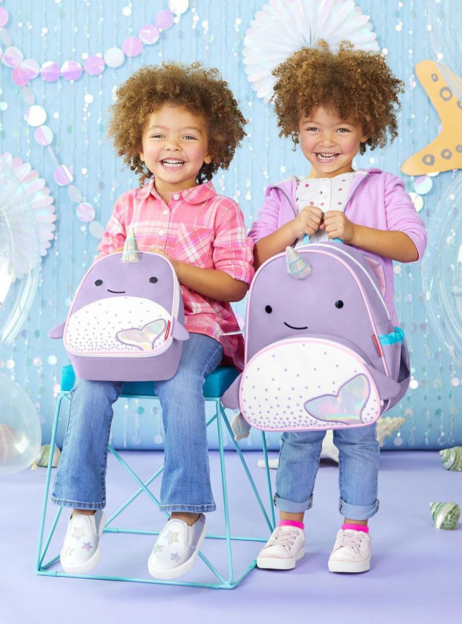 Skip Hop Zoo Παιδική Τσάντα Πλάτης Φάλαινα Nαρβάλ φωτογραφία