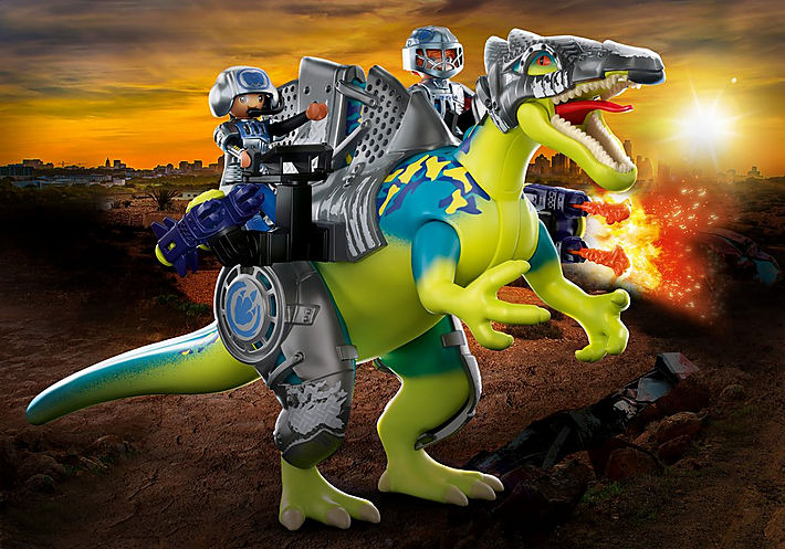 Playmobil Dino Rise Σπινόσαυρος με διπλή πανοπλία 70625 - Playmobil, Playmobil Dino Rise