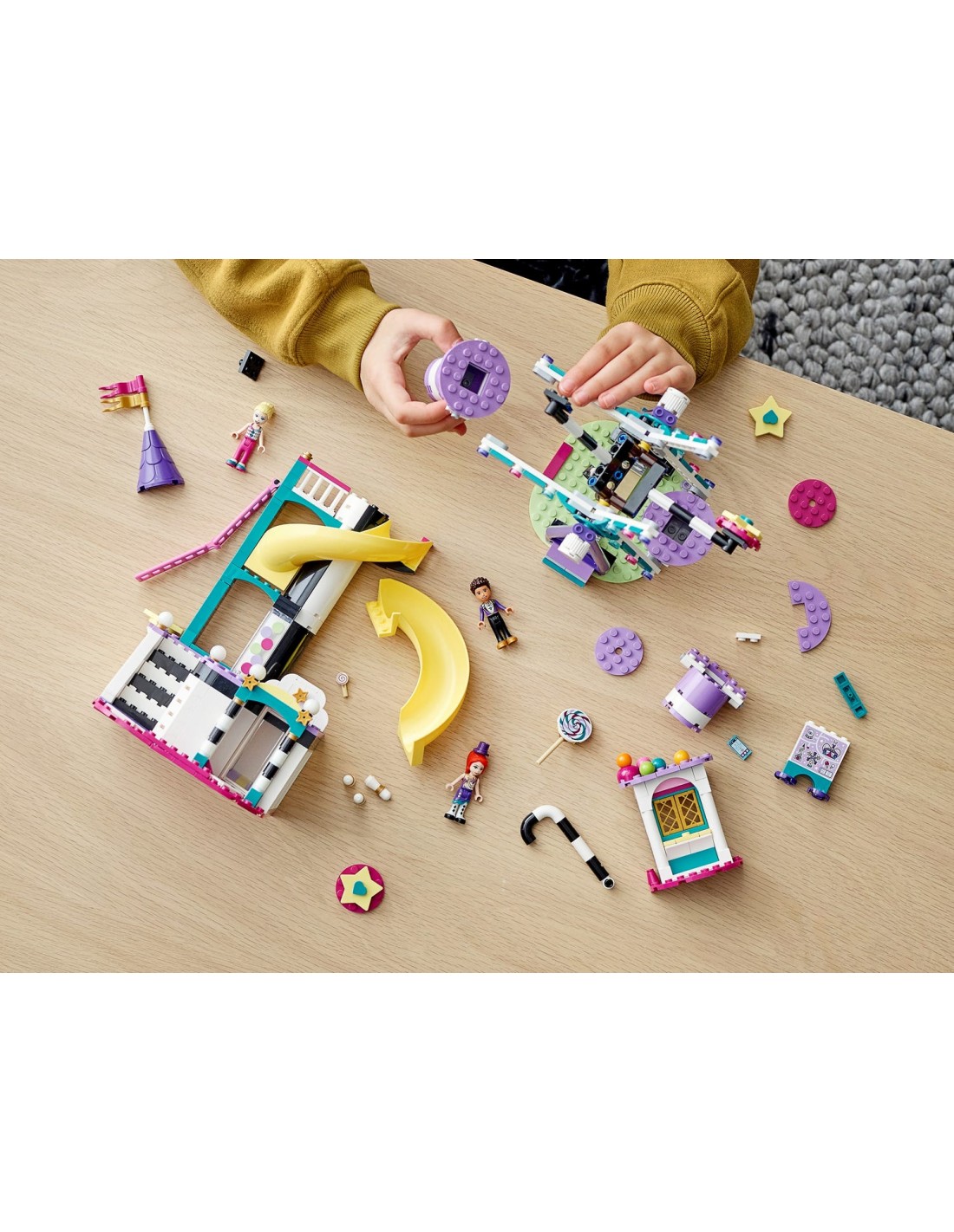 LEGO Friends Μαγική Ρόδα Λούνα Παρκ και Τσουλήθρα 41689 φωτογραφία