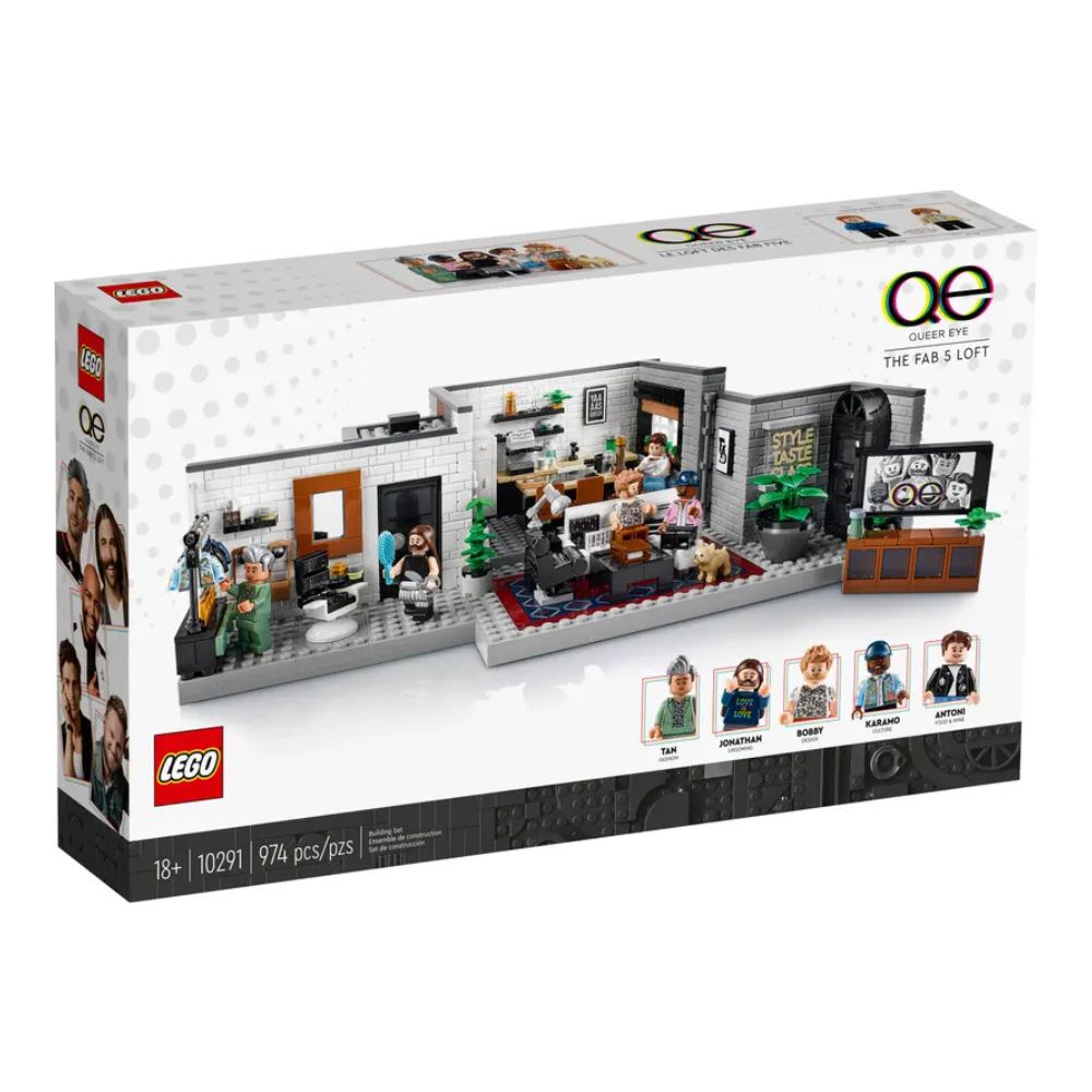 LEGO Loft Fab Five Queer Eye - Loft 10291 - LEGO, LEGO Creator