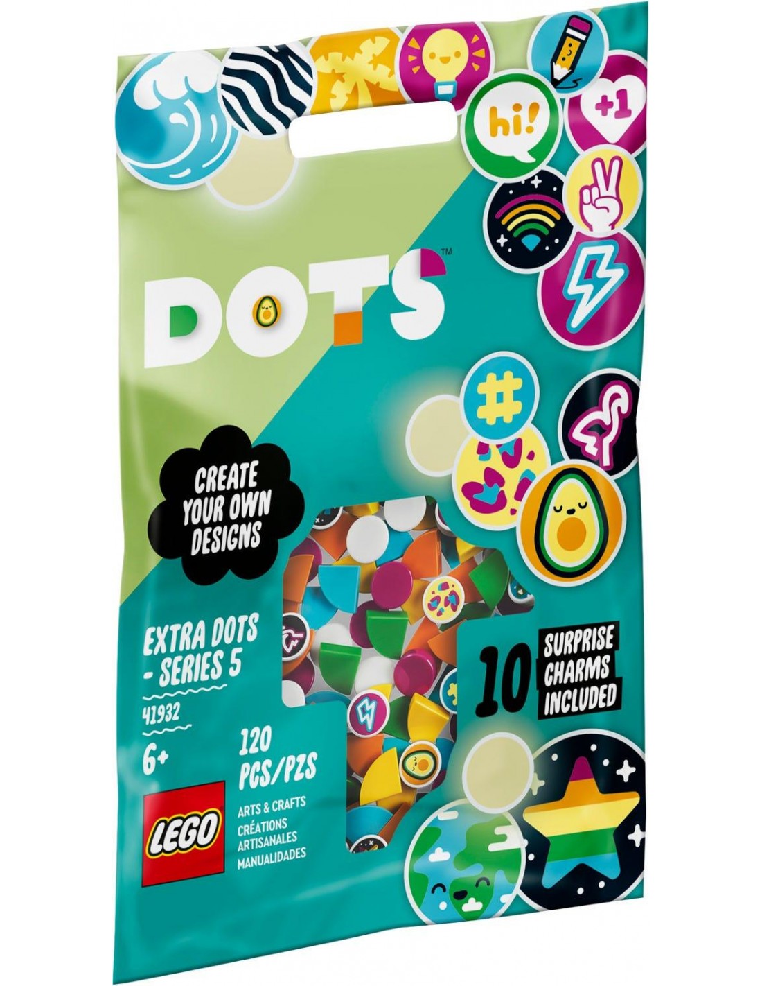 LEGO Dots, LEGO LEGO DOTS Επιπλέον DOTS - Σειρά 5 41932