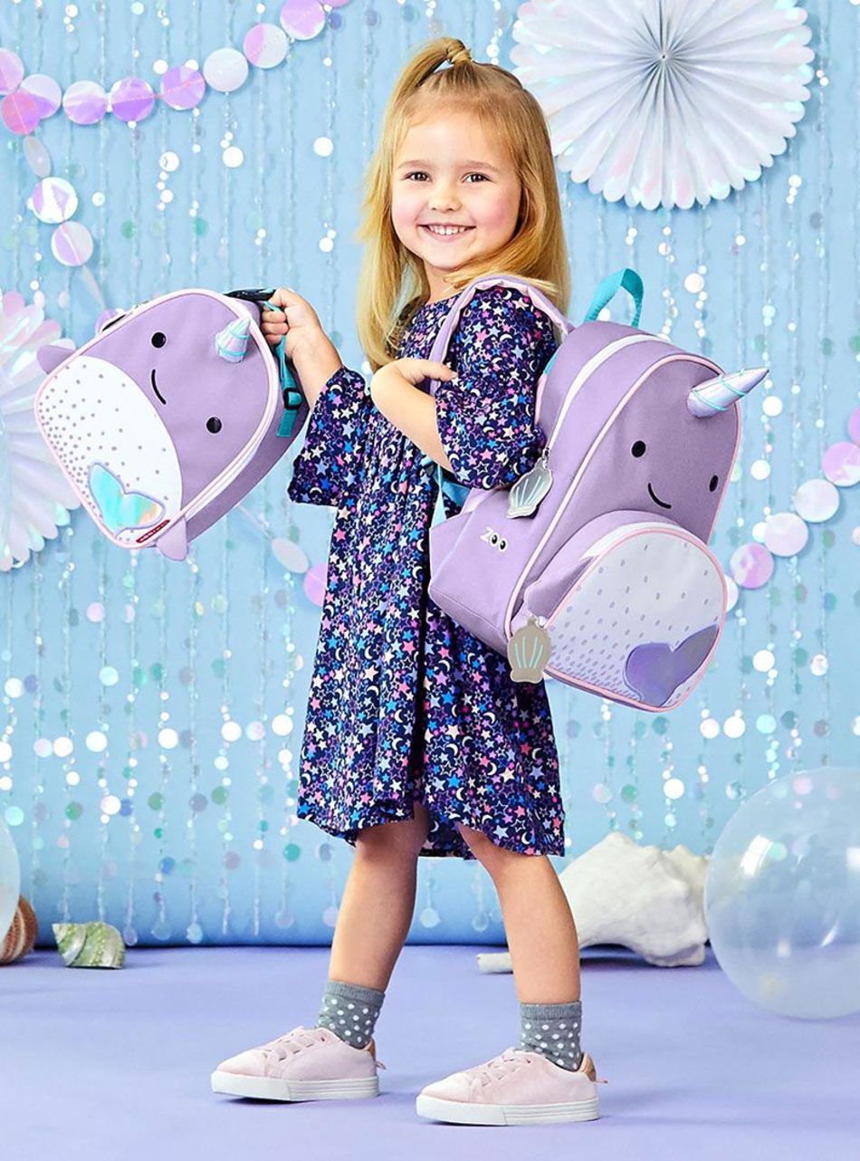 Skip Hop Zoo Παιδική Τσάντα Πλάτης Φάλαινα Nαρβάλ φωτογραφία