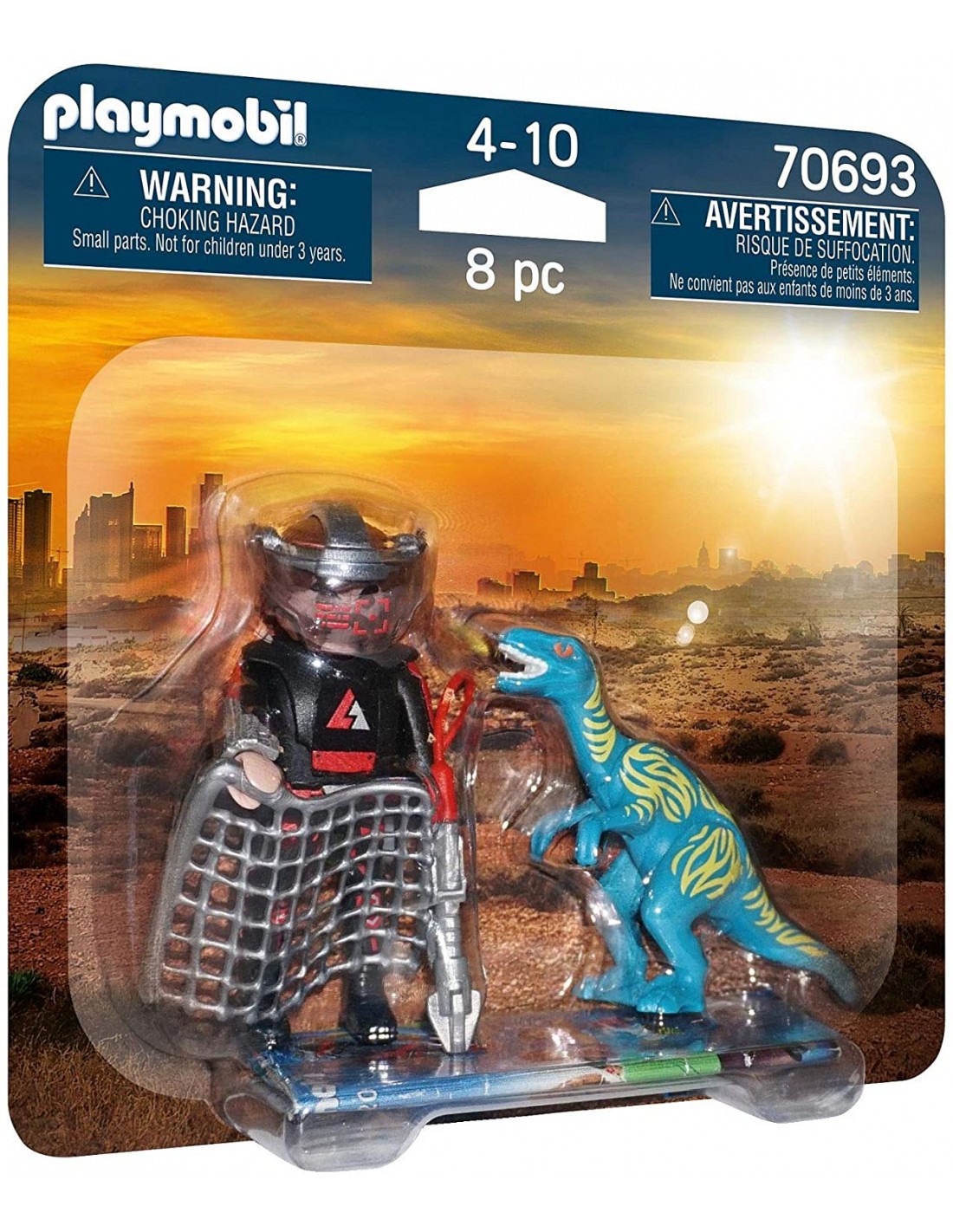 Playmobil, Playmobil Dino Rise Playmobil Dino Rise Duo Pack Βελοσιράπτορας και κυνηγός δεινοσαύρων 70693