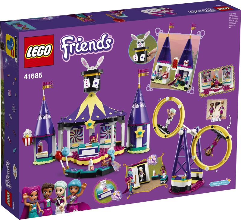LEGO Friends Μαγικό Ρόλερ Κόστερ του Λούνα Παρκ  41685 - LEGO, LEGO Friends