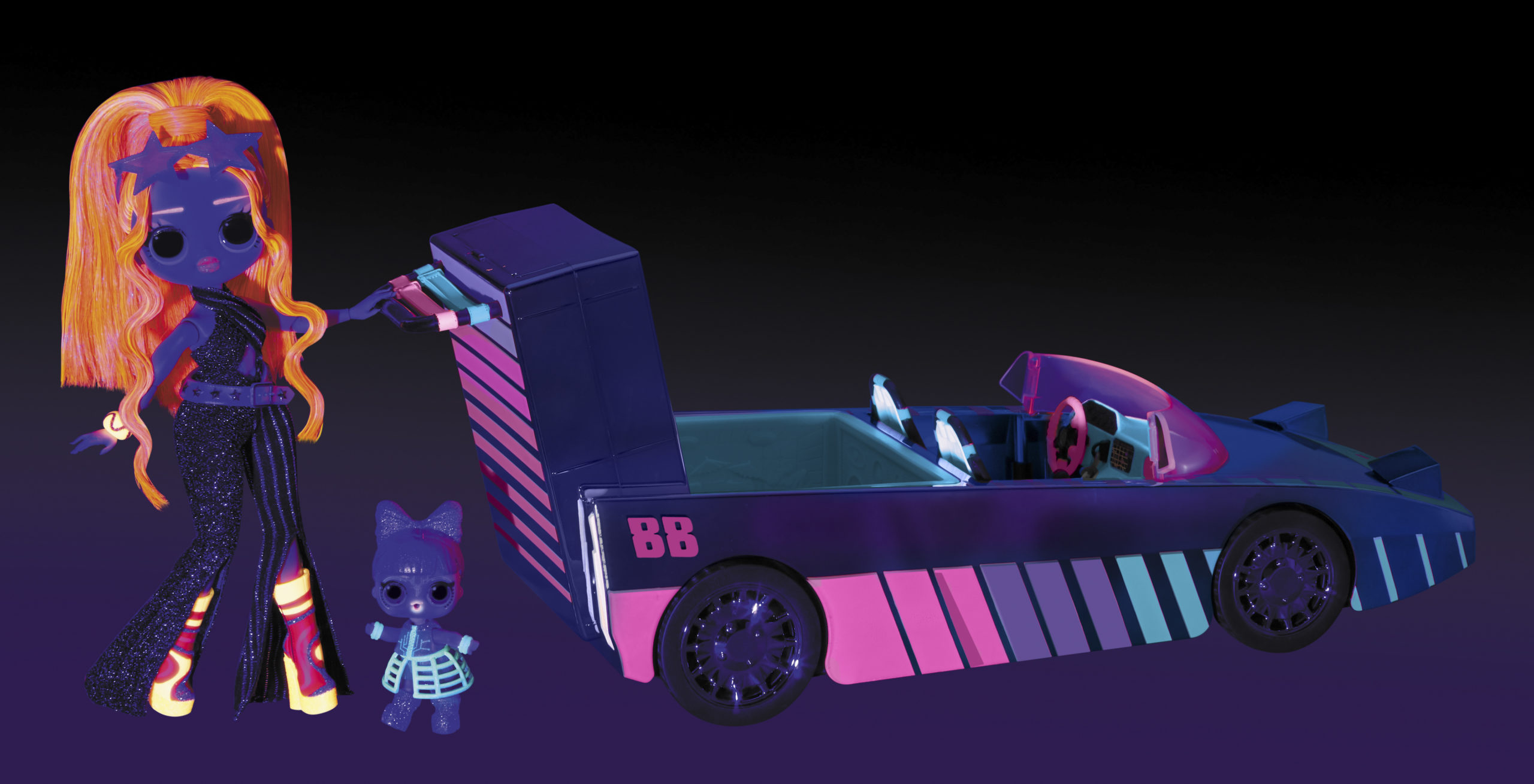 L.O.L Surprise Dance Machine Αυτοκίνητο 3 σε 1 117933EUC φωτογραφία