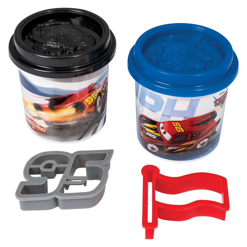 As Πλαστελίνα Cars Σετ 2 Βαζάκια 4oz με Cutters 1045-03551 φωτογραφία