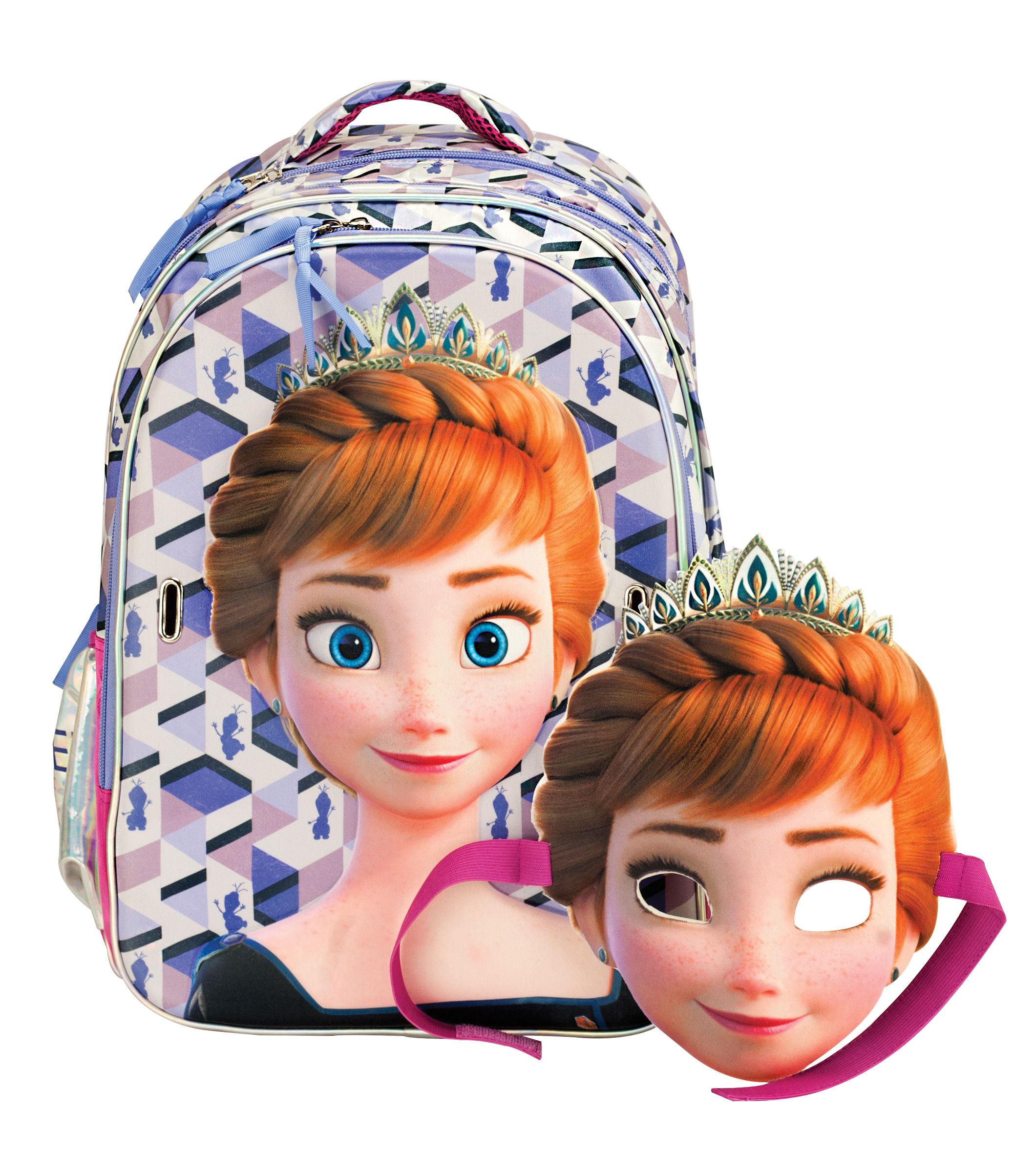 Gim Gim Τσάντα Δημοτικού Οβάλ Anna Frozen 341-67031