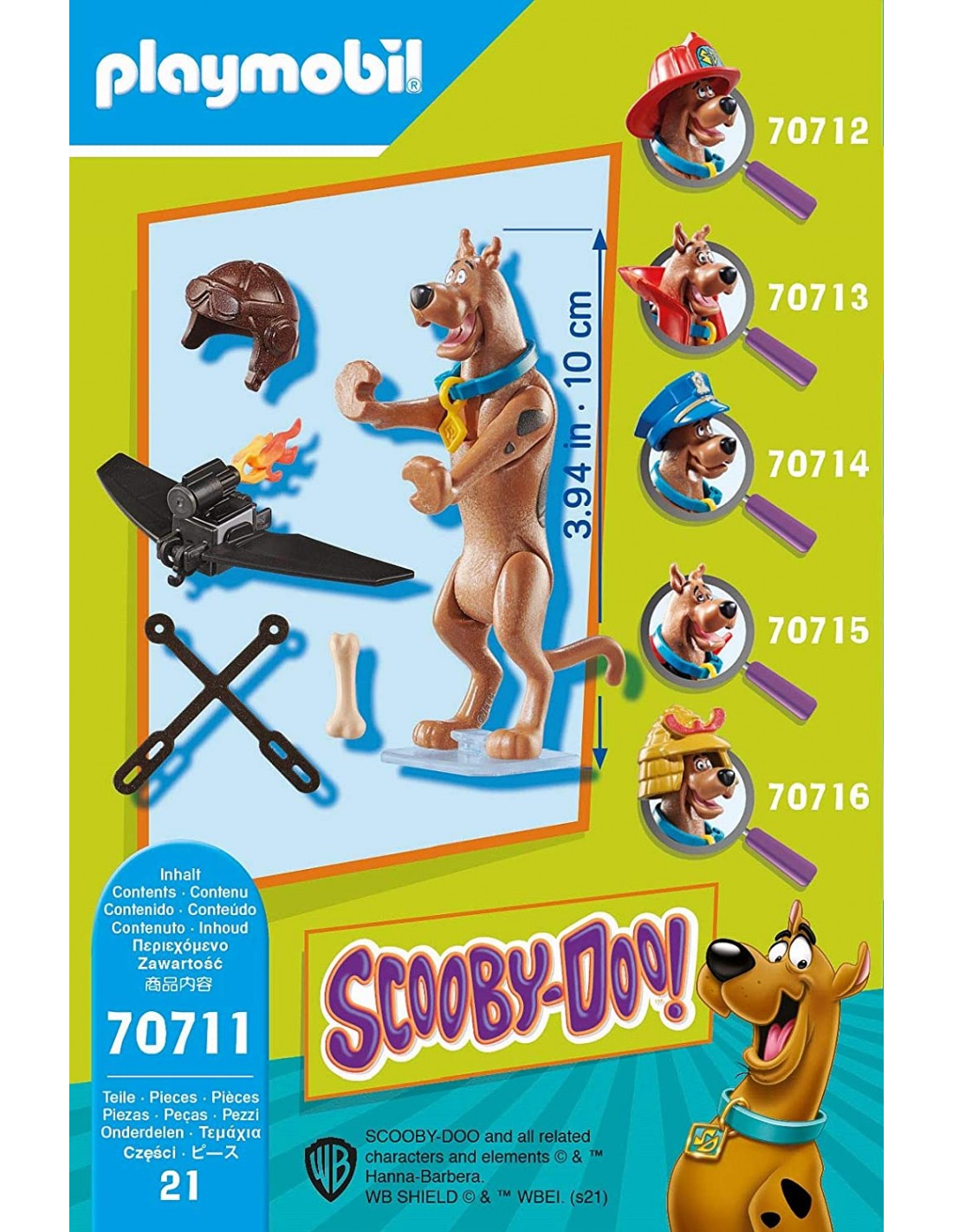 Playmobil Scooby-Doo! 70711 Συλλεκτική φιγούρα Scooby Πιλότος φωτογραφία