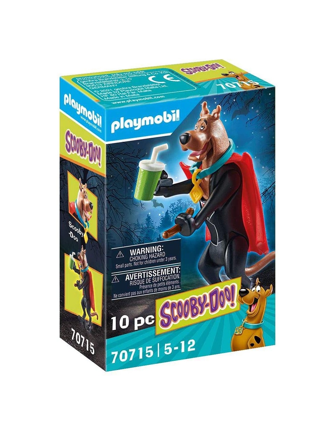 Playmobil Scooby-Doo, Playmobil Playmobil Scooby-Doo! 70715 Συλλεκτική φιγούρα Scooby Βαμπίρ