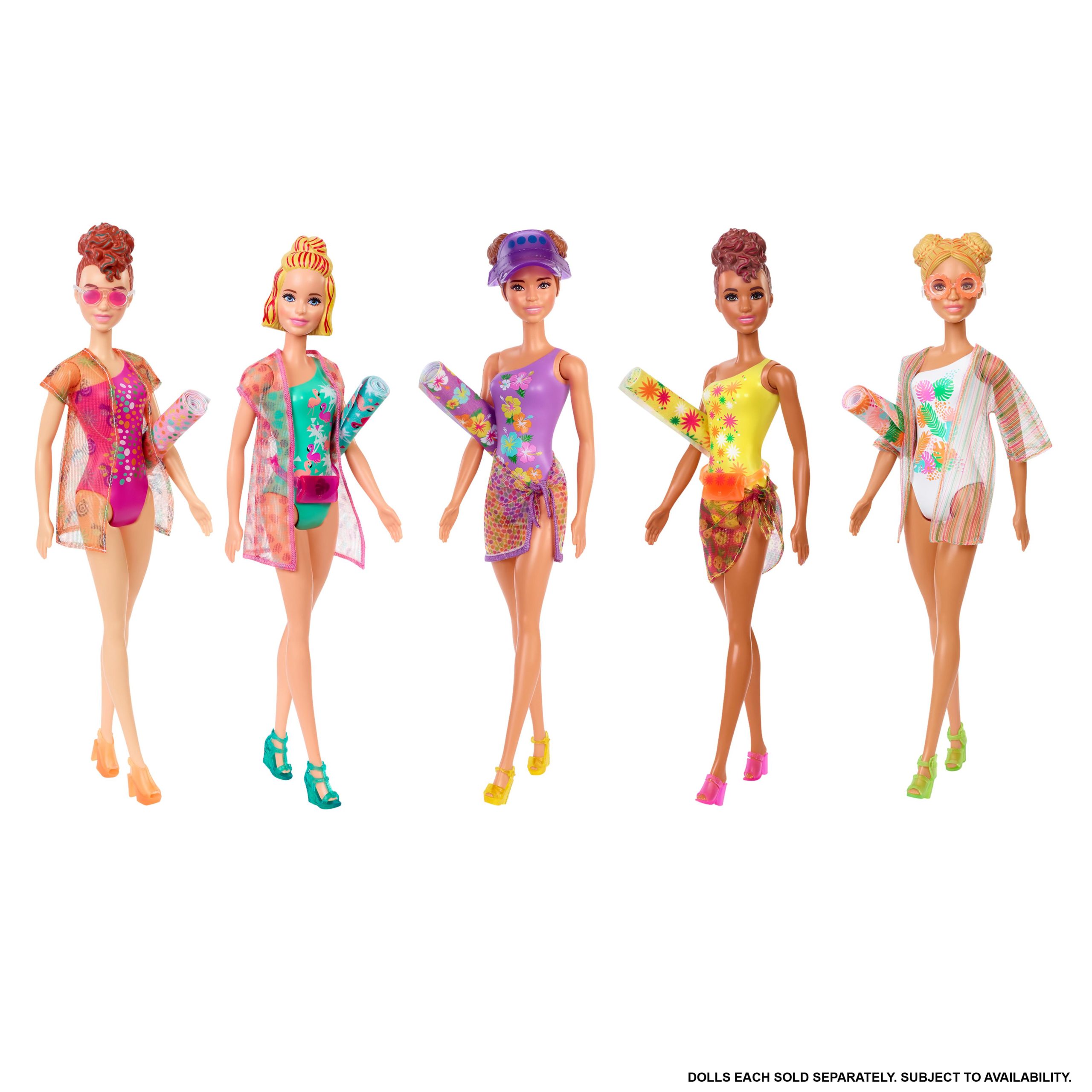 Barbie Color Reveal Summer Series 5 Σχέδια GTR95 φωτογραφία