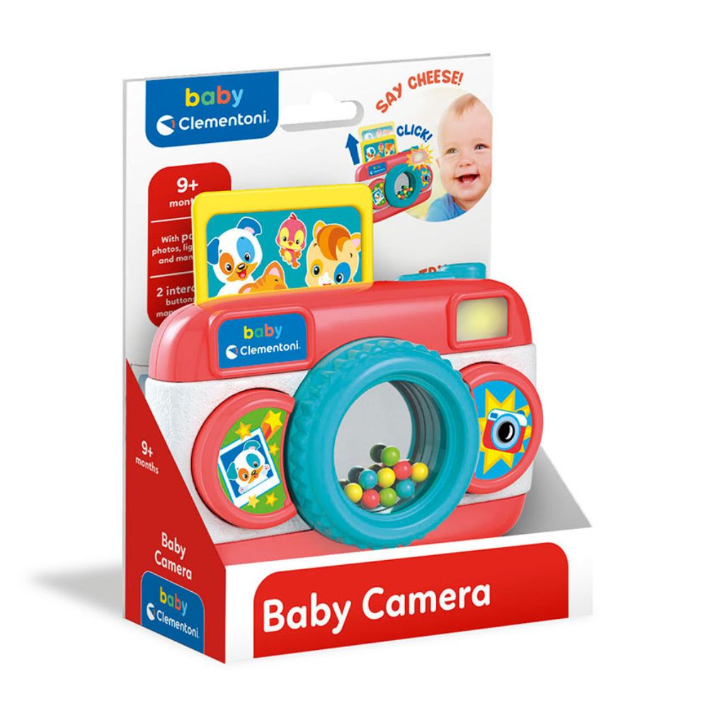 AS Company Baby Clementoni Βρεφικό Παιχνίδι baby Κάμερα 1000-17461 - Baby Clementoni